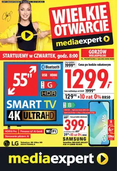 Pogląd oferty "Mediaexpert Gazetka - Wielkie otwarcie Gorzów Wielkopolski" - ważna od 18.09.2025