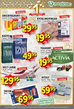 Matvärlden - erbjudanden - Förhandsvisning av reklamblad från butik Matvärlden aktuell från 20.10.2025 | Sida: 3