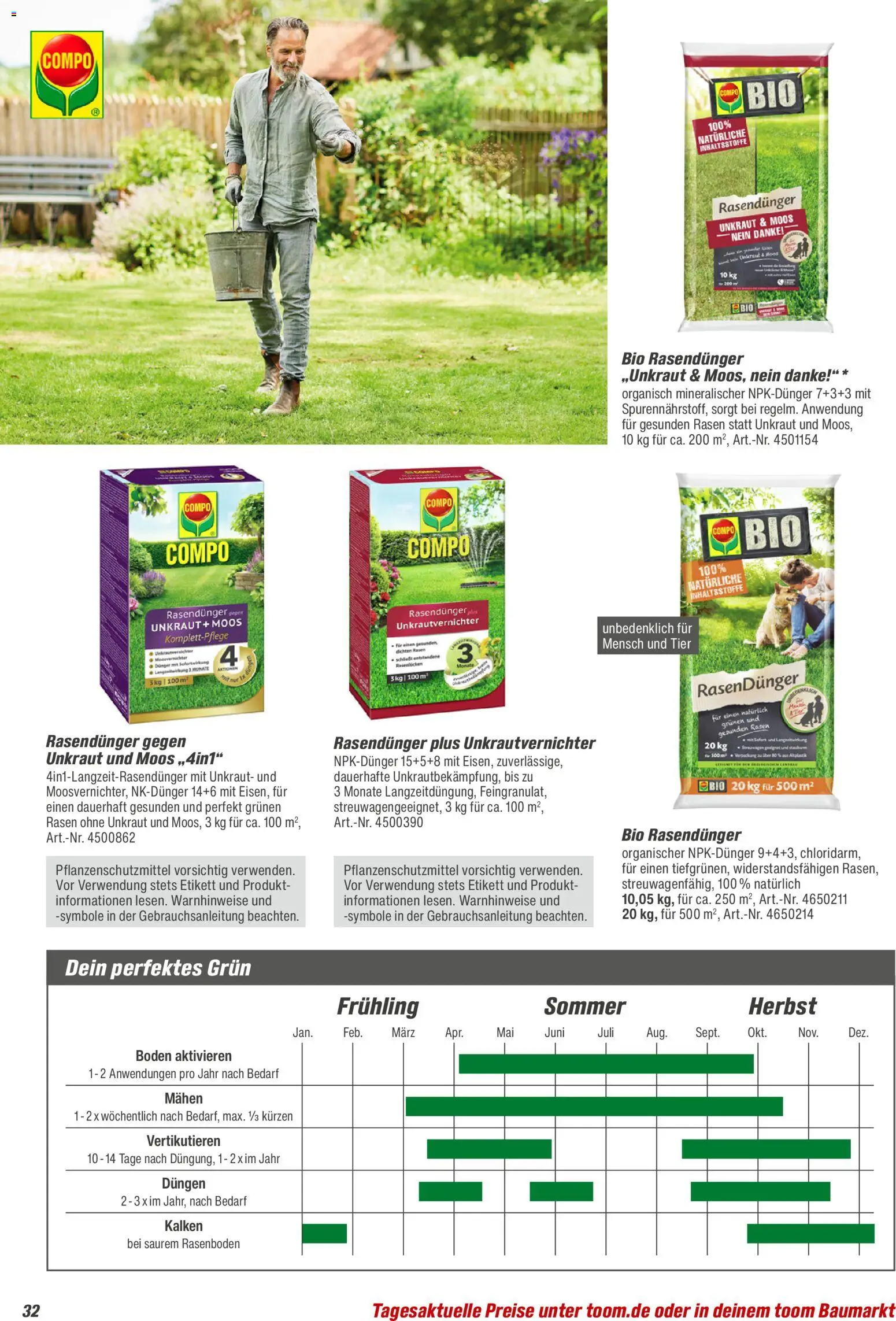 Toom Baumarkt Gewächshäuser & Anzucht 2026 – gültig ab 01.01.2026 | Seite: 32