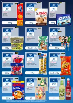 MAXIMA leidinys│galioja nuo 15.07.2025 | Puslapis: 4 | Prekių: Sausainiai, Kukurūzai, Sultys, Guminukai