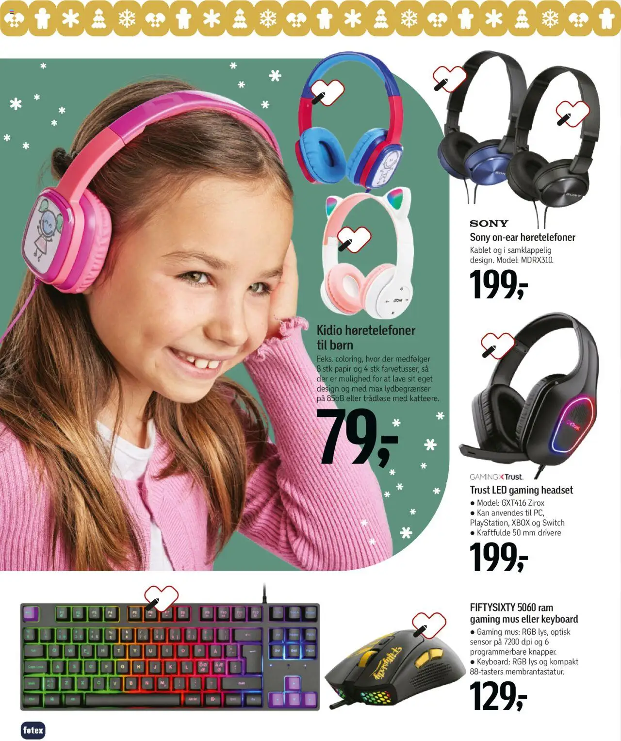 Føtex tilbudsavis – gyldig fra 13.10.2025 | Side: 48 | Produkter: Mus, Gaming mus, Høretelefoner, Xbox