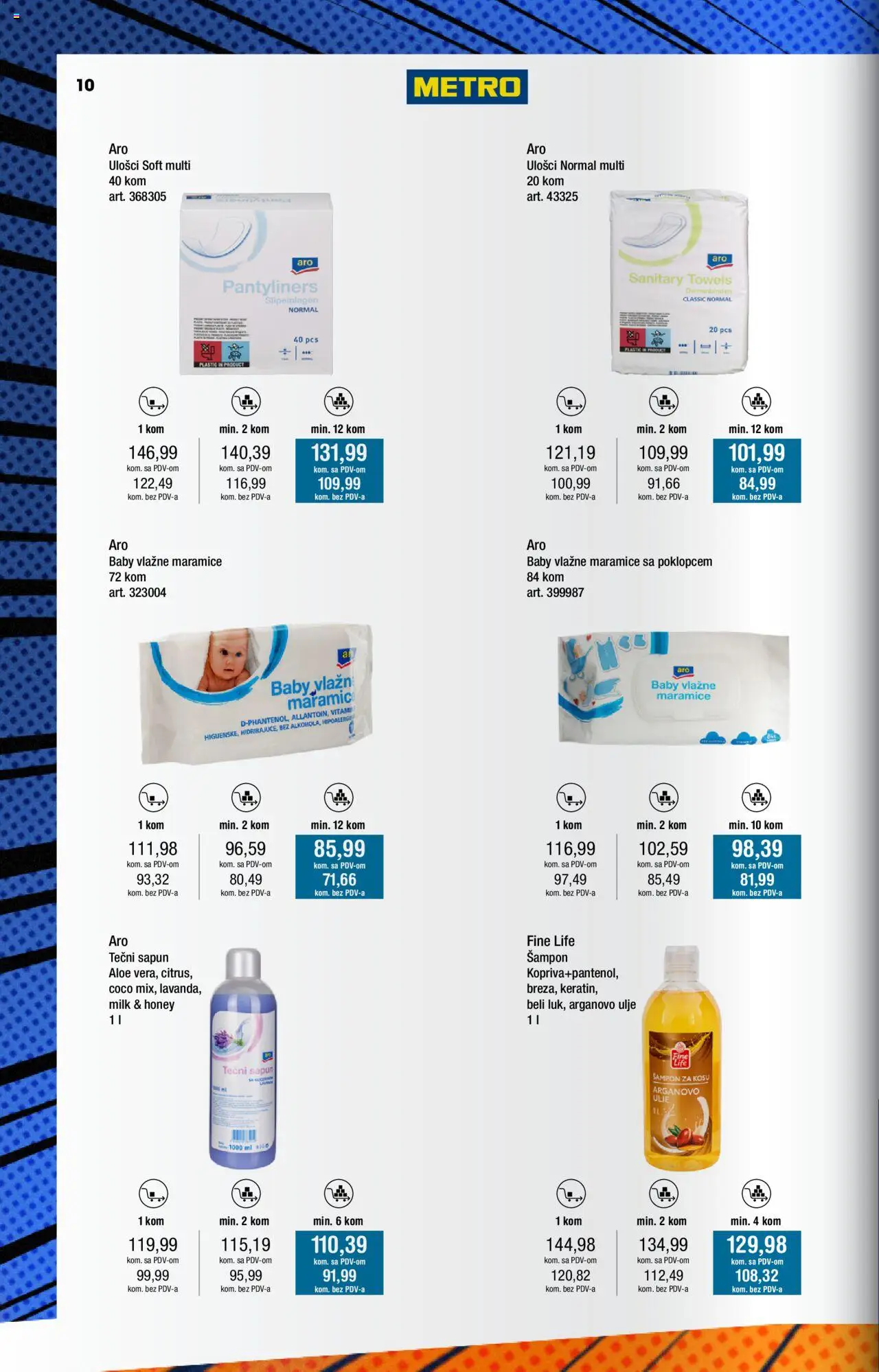 Metro katalog - važi od 01.09.2025 | Strana: 10 | Proizvode: Tečni sapun, Ulje, Sapun, Vlažne maramice