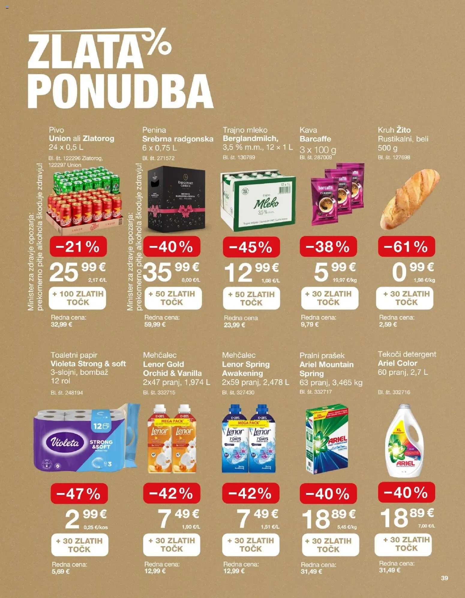 Novi Petrol katalog ponudbe – veljaven od 02.12.2025 | Stran: 39