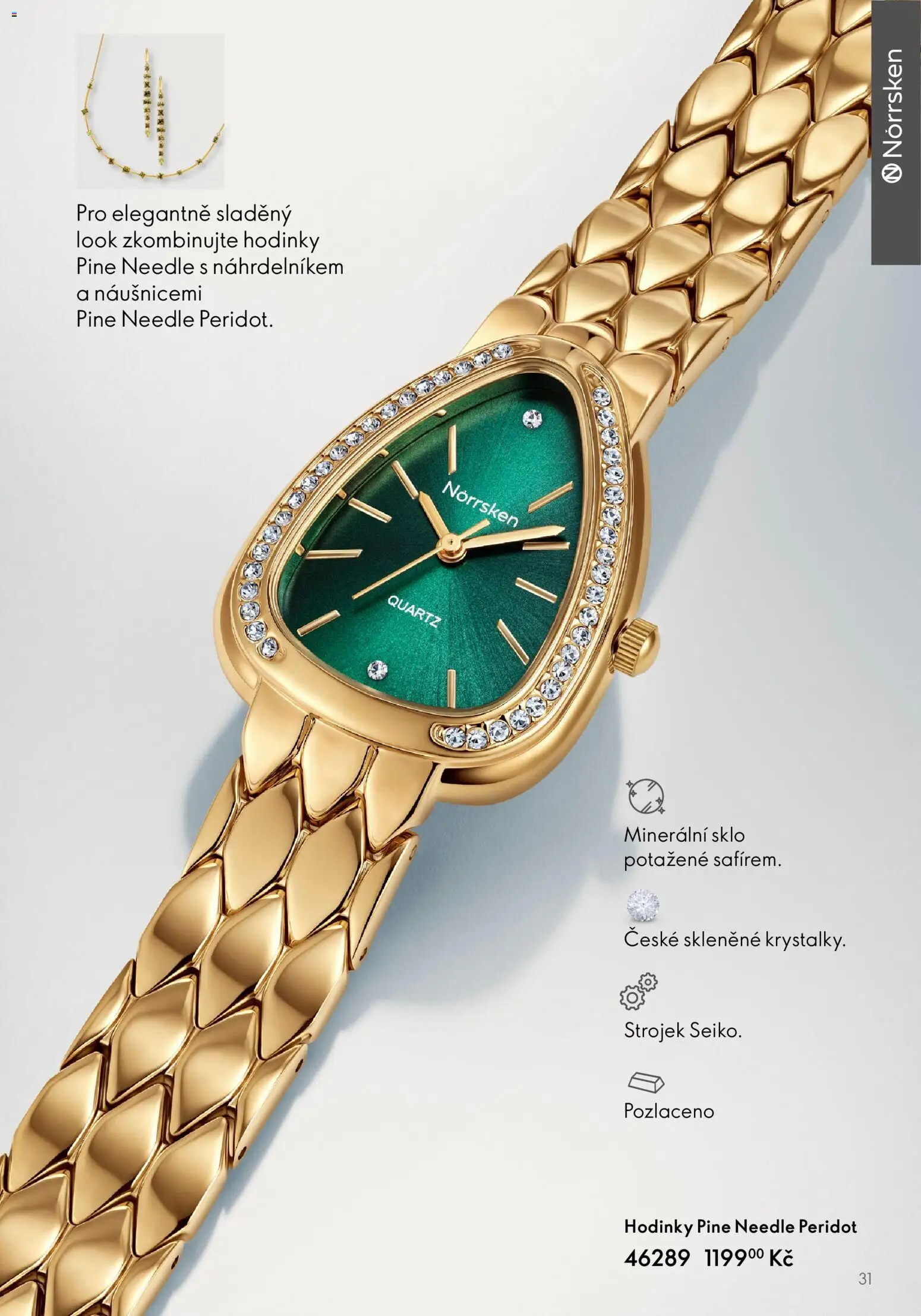 Oriflame katalog Norrsken od 29.01.2026 | Strana: 31 | Produkty: Hodinky