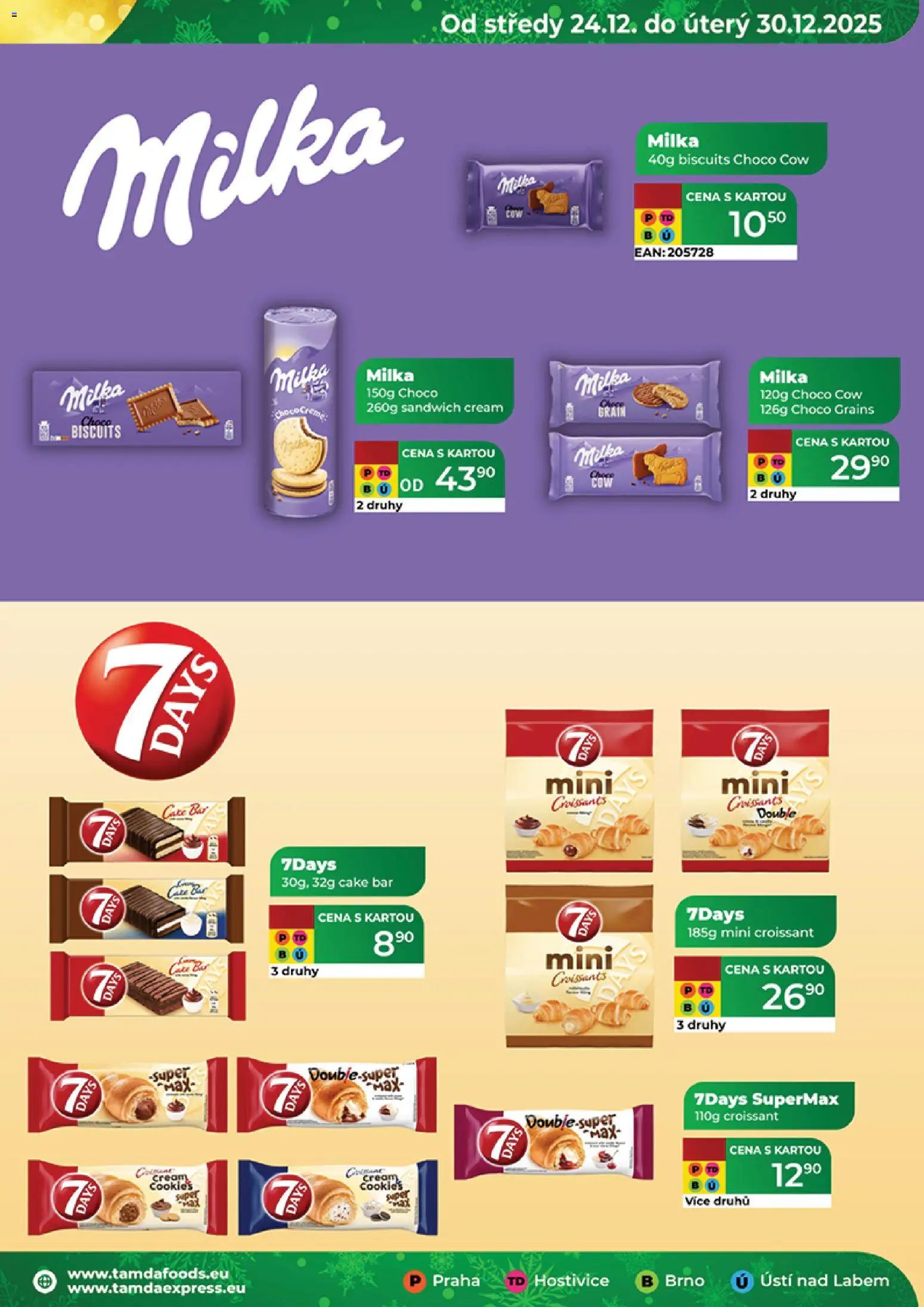 Tamda Foods leták od 24.12.2025 | Strana: 31 | Produkty: Milka, Cookies, Croissant