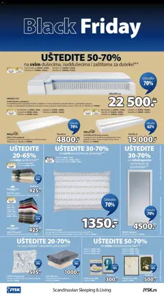 Jysk Black Friday - pregled Jysk kataloga - važi od 19.11.2025 | Strana: 16