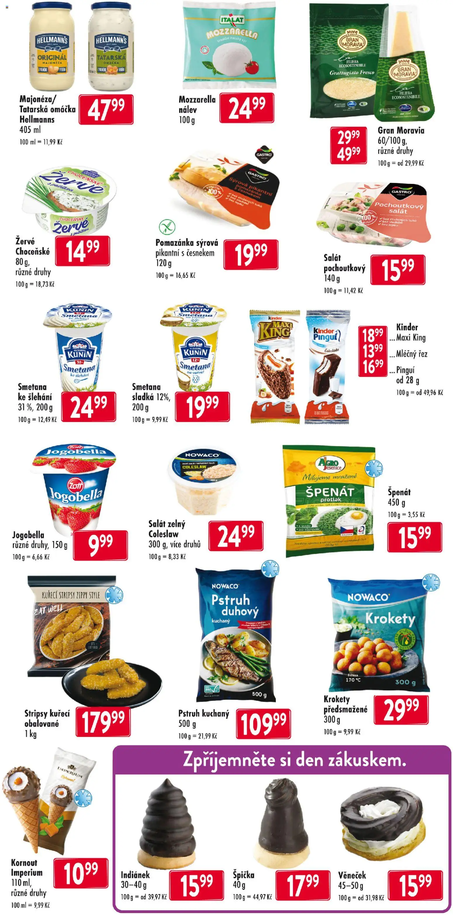 Astur & Qanto leták od 02.04.2026 | Strana: 2 | Produkty: Salát, Špenát, Žervé, Pomazánka