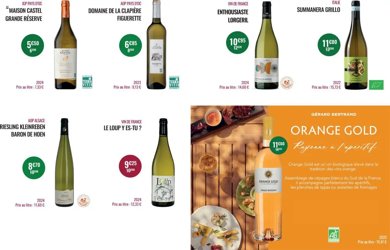  | Page: 5 | Produits: Orange, Vin