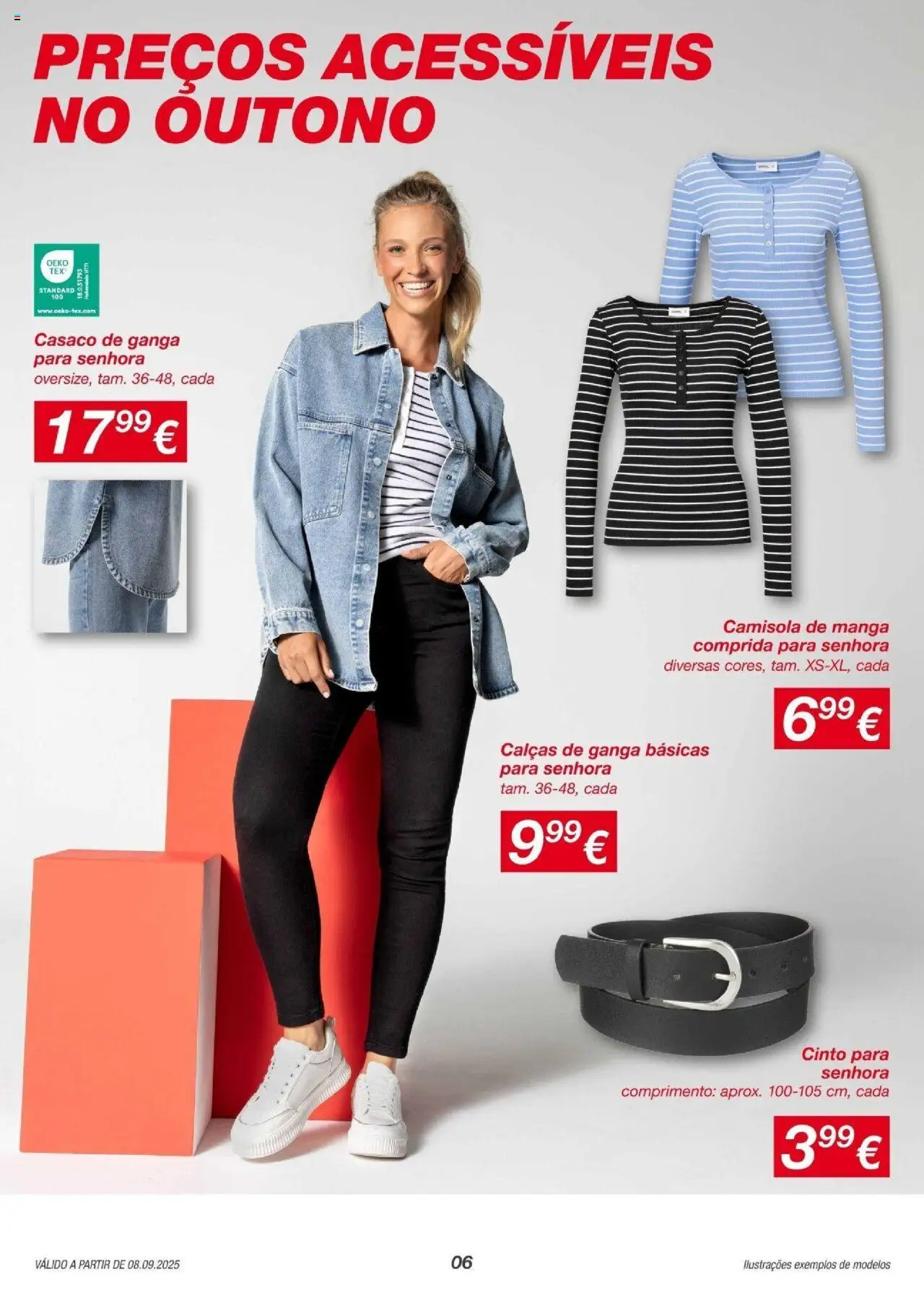 KIK - folheto  │ válido de 07.09.2025 | Página: 6 | Produtos: Cinto, Casaco, Calças, Camisola