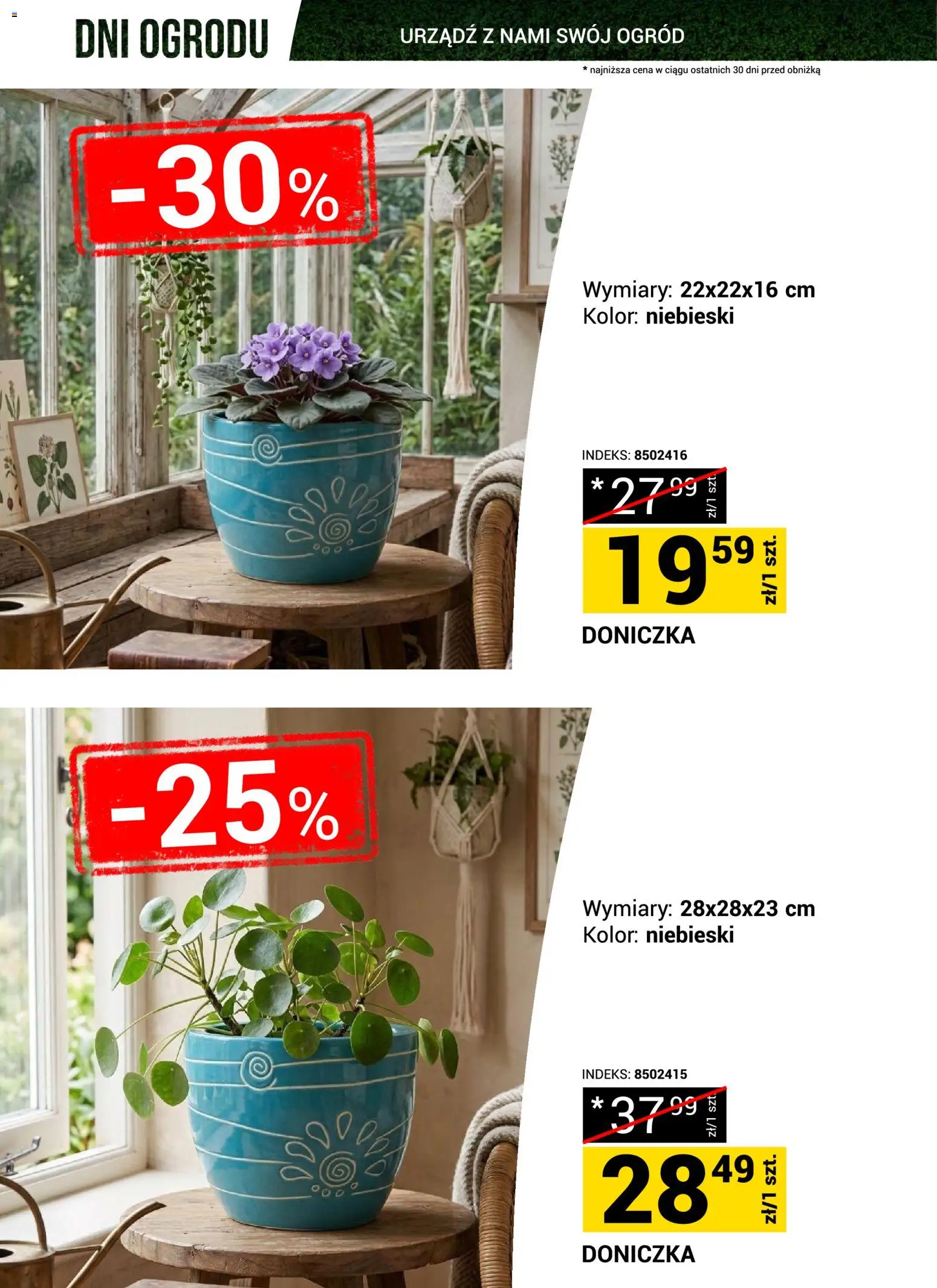 Merkury Market gazetka - Dni ogrodu od 18.04.2026 | Strona: 11 | Produkty: Doniczka