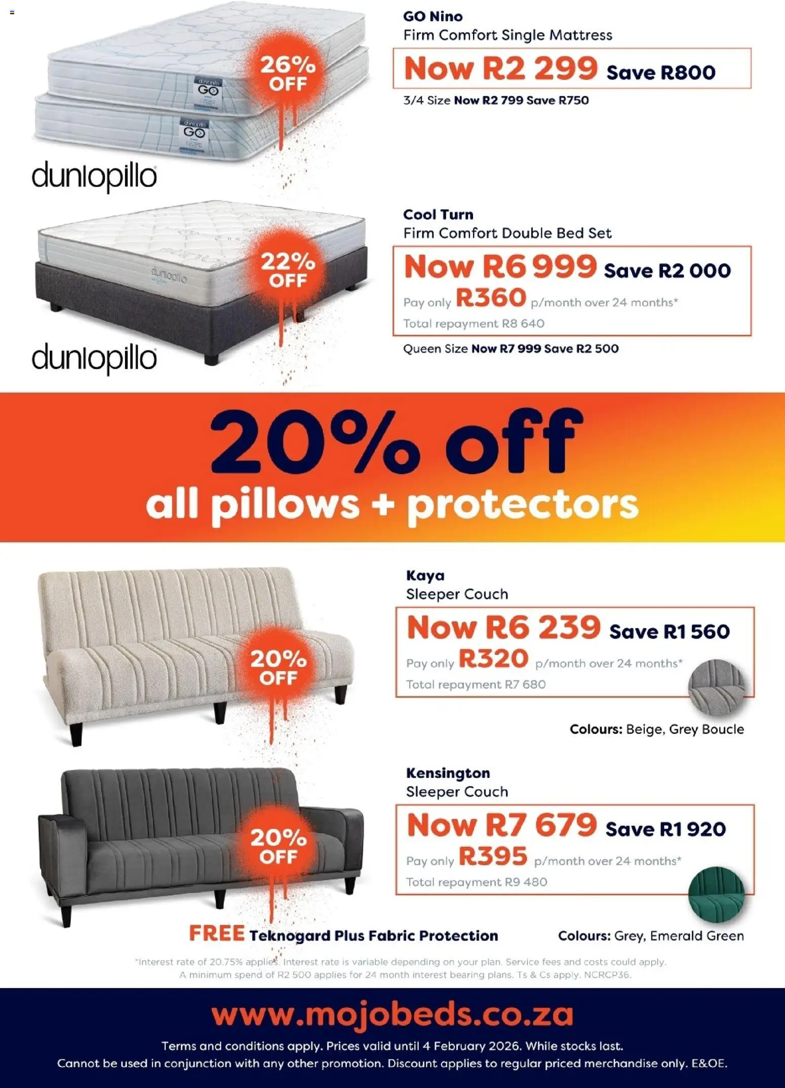 New Dial-a-Bed catalogue – valid from 24.12.2025 | Page: 3 | Products: Double bed, Bed, Mattress, Couch