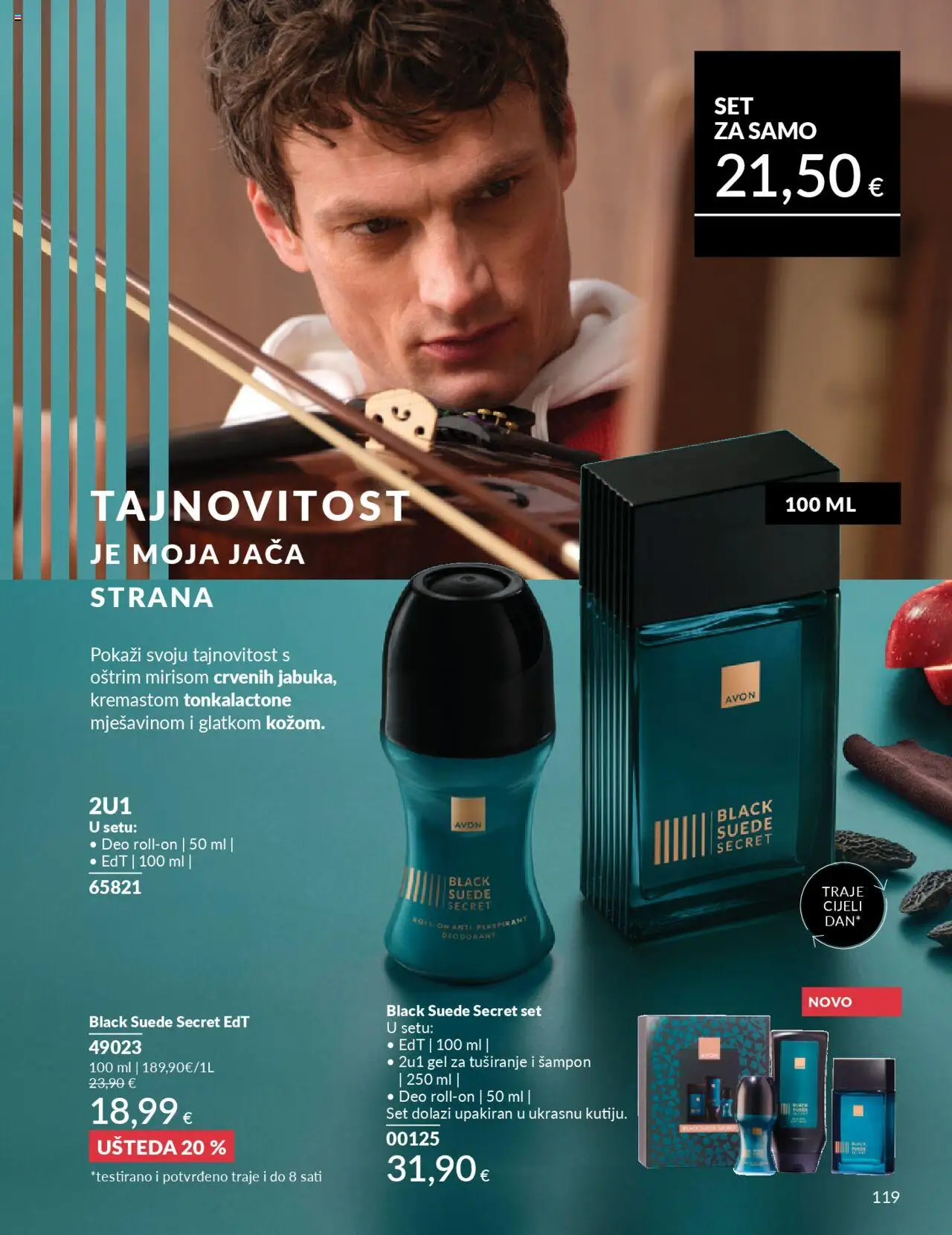 Avon katalog | vrijedi od 30.09.2025 | Stranica: 119 | Proizvodi: Šampon, Gel za tuširanje