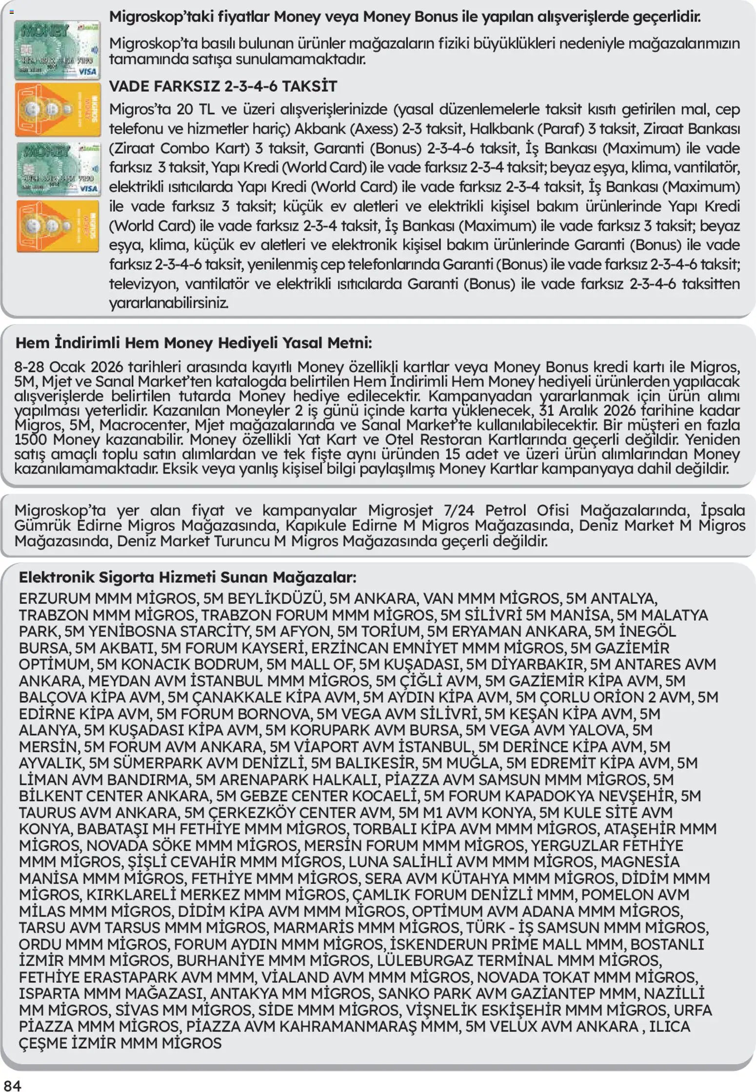 Migros Katalog - Migroskop - 08.01.2026 tarihinden itibaren geçerlidir | Sayfa: 84 | Ürünler: Ocak, Vantilatör