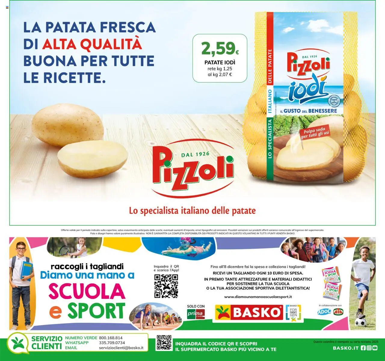 Volantino Basko del 21.10.2025 | Pagina: 4 | Prodotti: Tè, Patate