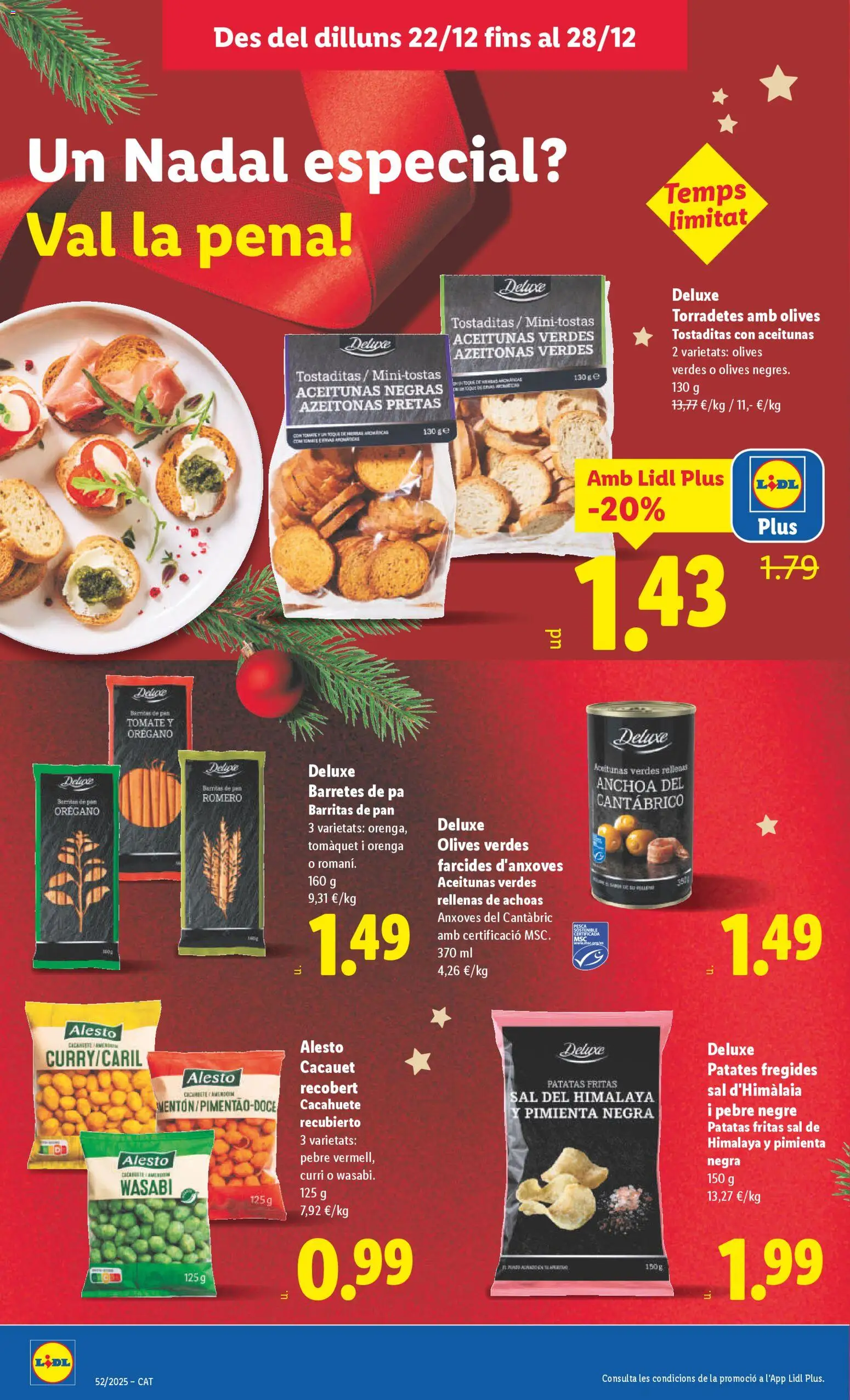 Lidl folleto │ válido desde el 22.12.2025 | Página: 24 | Productos: Pan, Anchoa