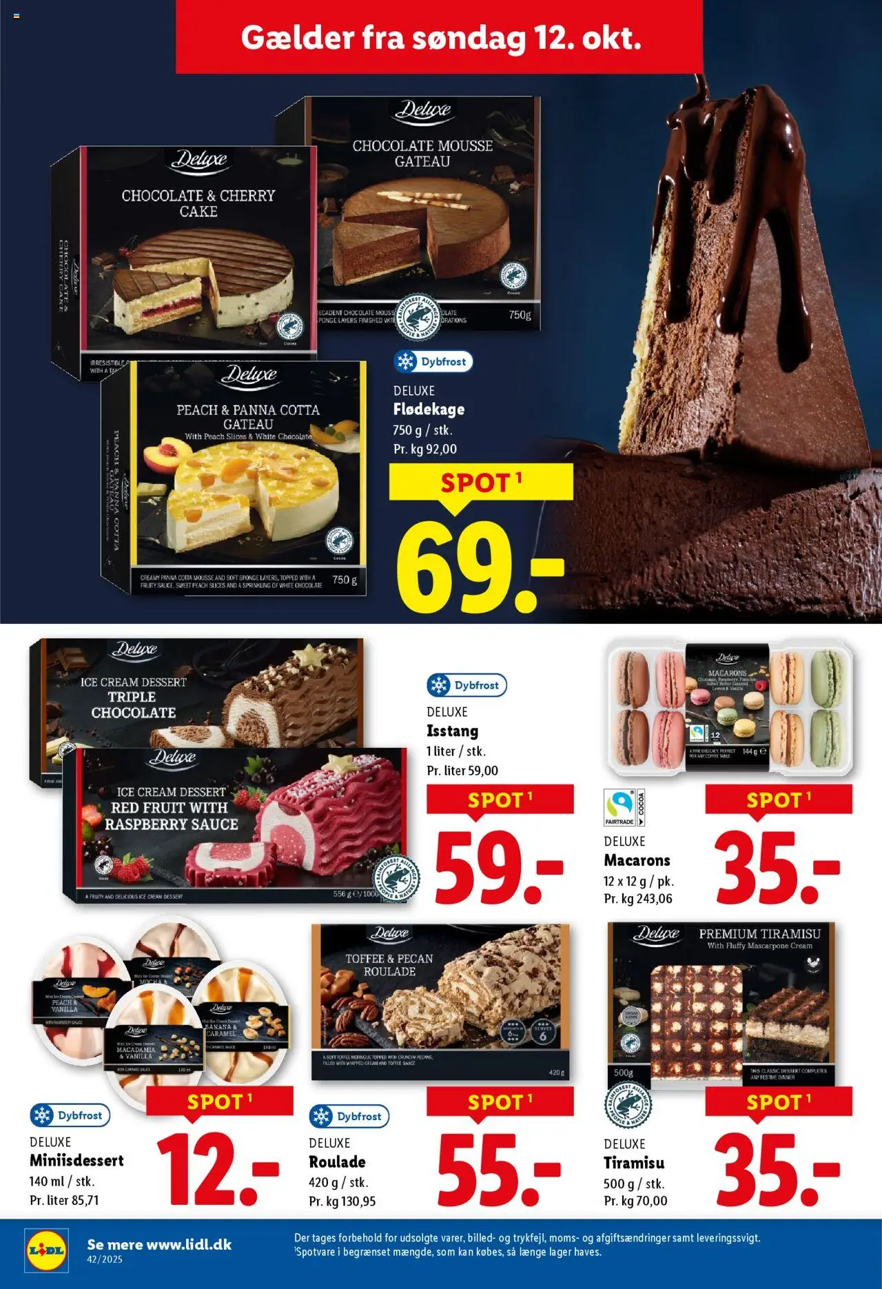 Lidl tilbudsavis – gyldig fra 12.10.2025 | Side: 11 | Produkter: Roulade, Cherry, Søm