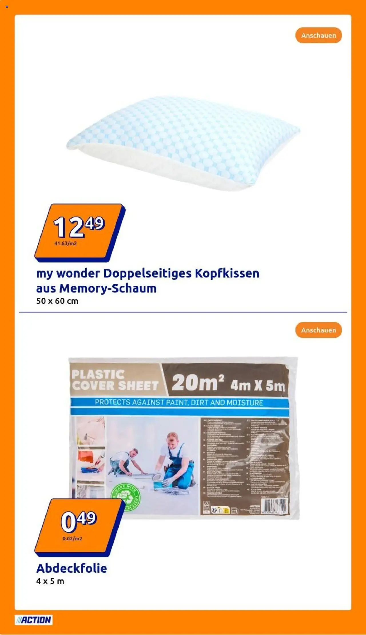 Action Prospekt - gültig ab dem 06.08.2025 | Seite: 12 | Produkte: Kopfkissen