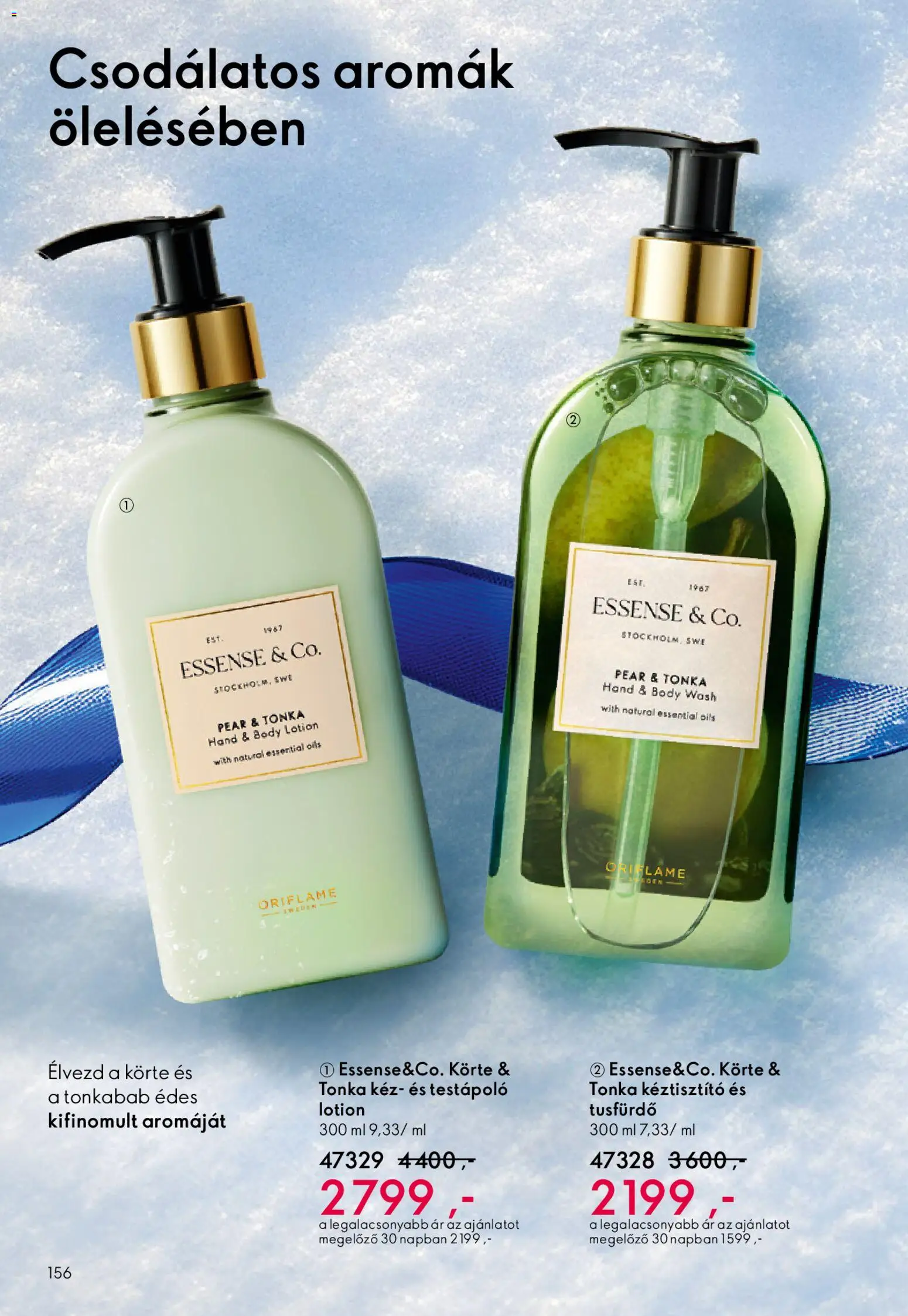 Oriflame akciós ujság - amely érvényes a következő dátumtól: 03.12.2025 | Oldal: 156 | Termékek: Körte, Body, Testápoló, Tusfürdő