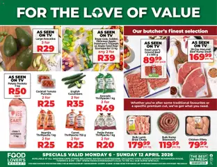 Food Lover's Market specials catalogue – valid from 06.04.2026