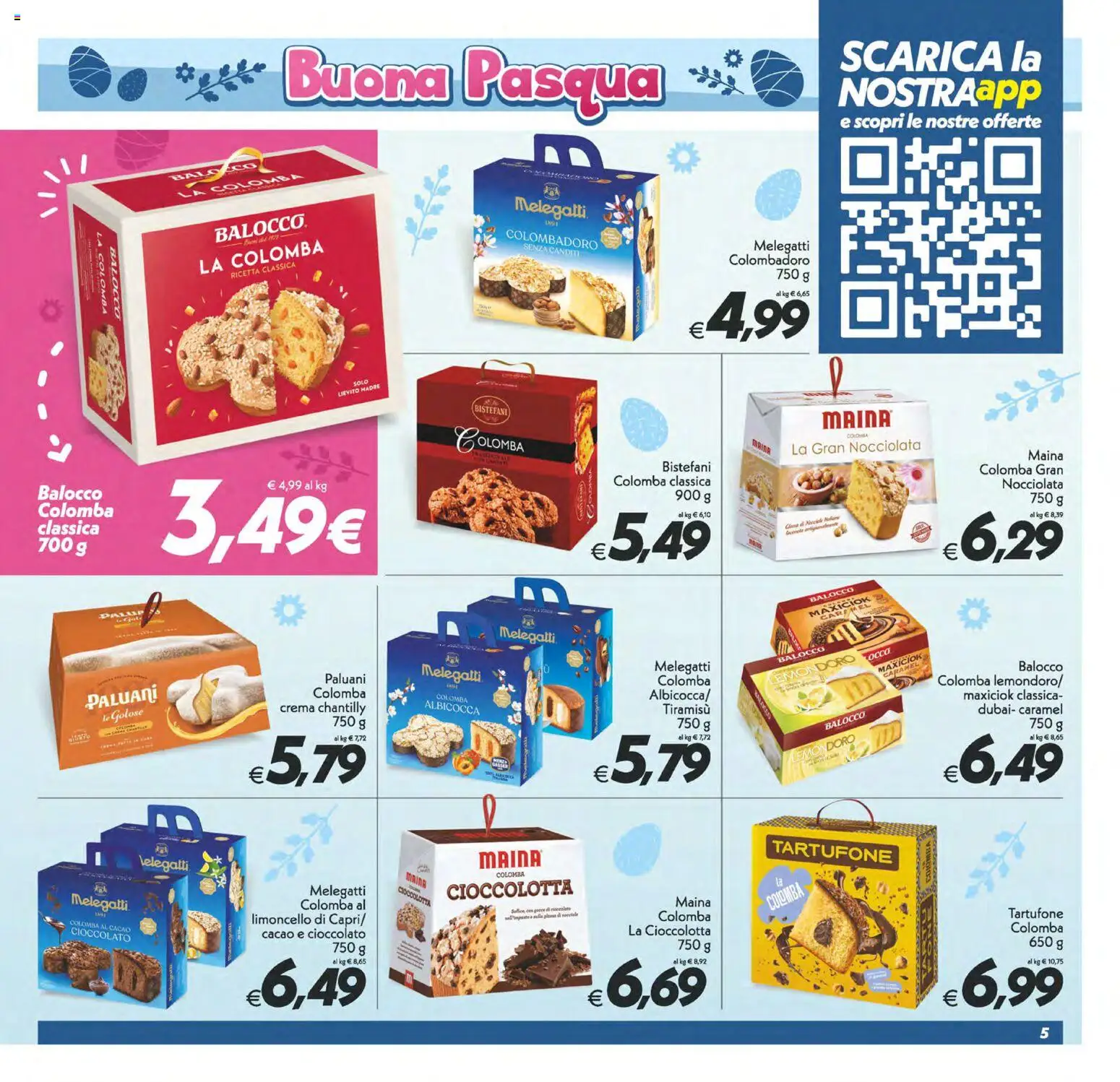 Volantino SuperConveniente del 27.03.2026 | Pagina: 5 | Prodotti: Crema, Cioccolato, Limoncello, Cacao