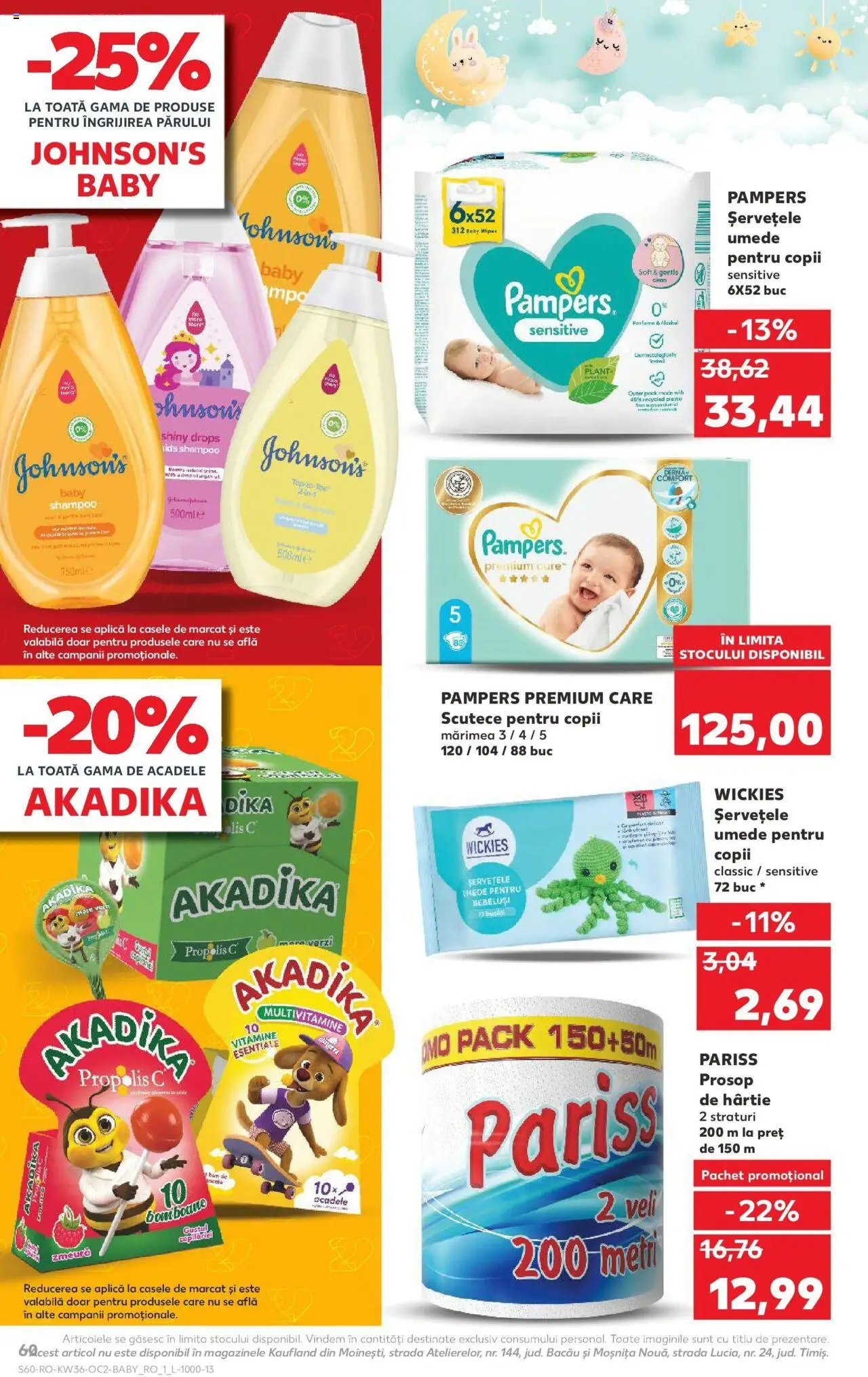 Noul catalog Kaufland – valabil de la 03.09.2025 | Pagină: 60 | Produse: Pirinç gevreği, Mere, Propolis, Acadele