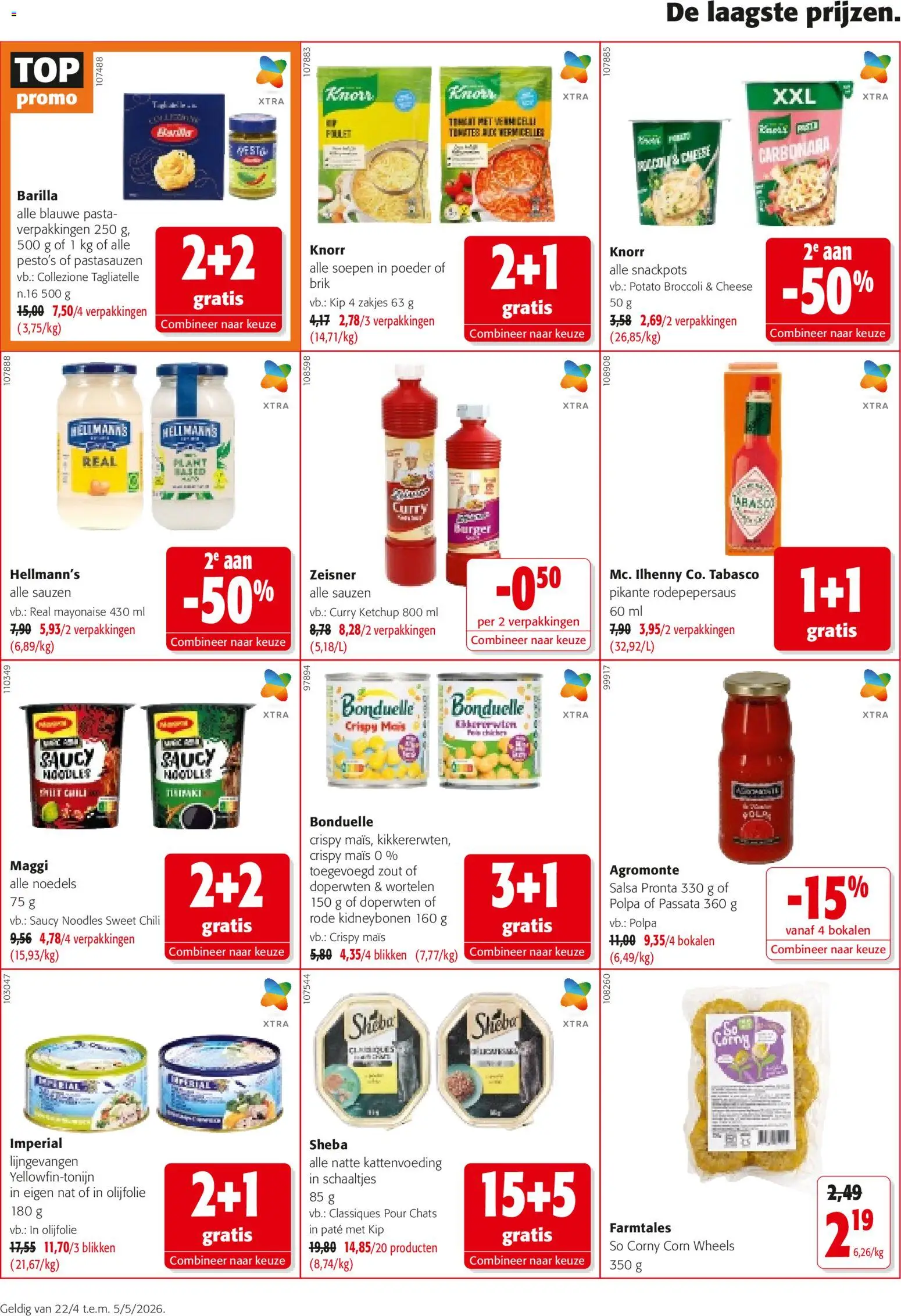 {H1} | Pagina: 10 | Producten: Olijfolie, Noedels, Ketchup, Poeder