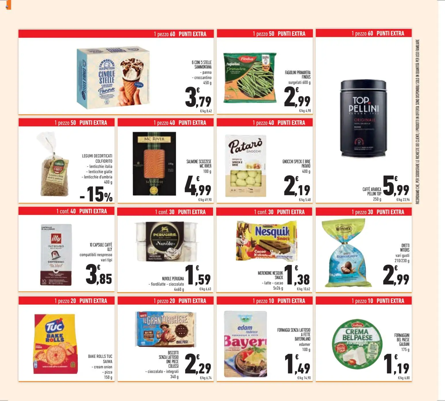 Volantino Conad del 11.03.2026 | Pagina: 43 | Prodotti: Caffè, Cioccolato, Panna, Cacao