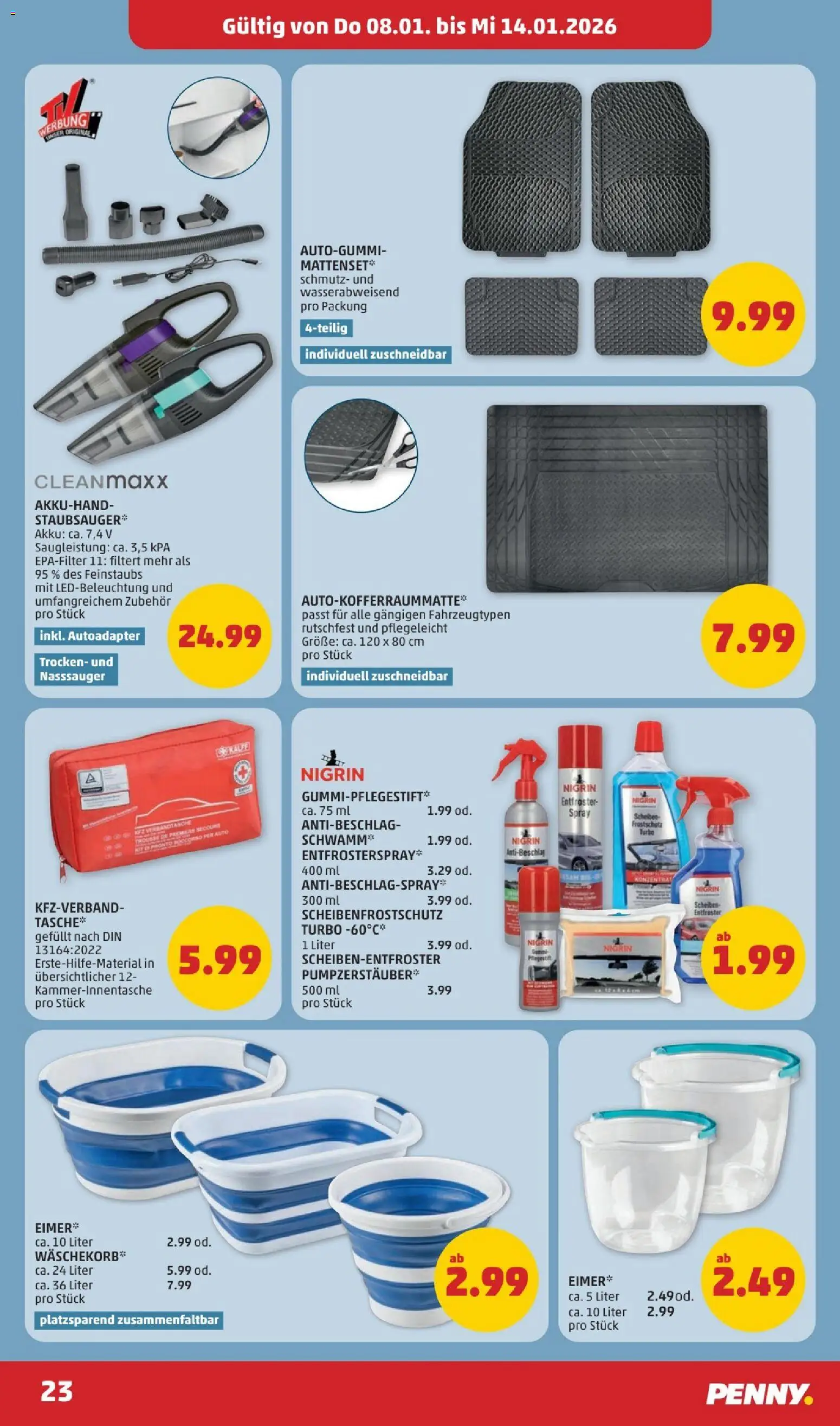 Penny Markt Flugblatt gültig ab 08.01.2026 | Seite: 23