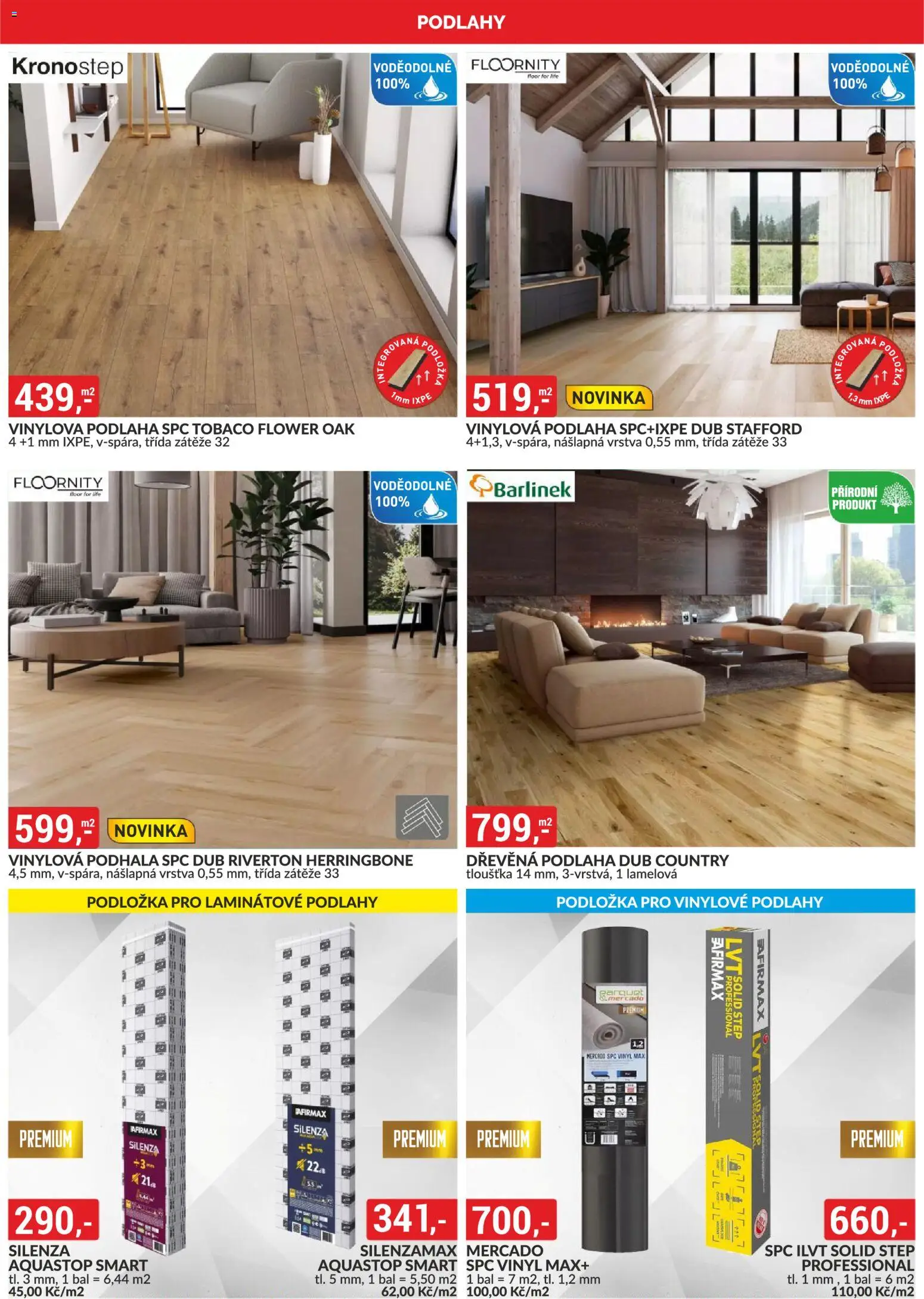 BAUMAX leták od 01.02.2026 | Strana: 18 | Produkty: Vinylové podlahy