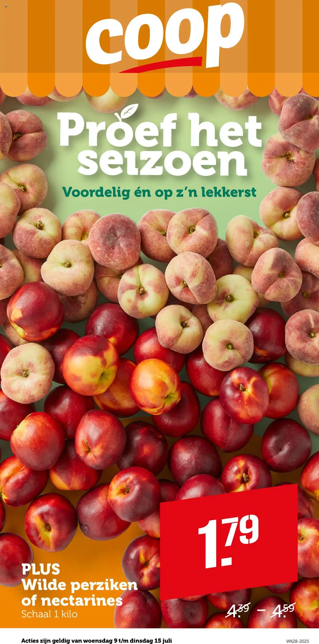 | Pagina: 1 | Producten: Nectarines, Schaal, Perziken
