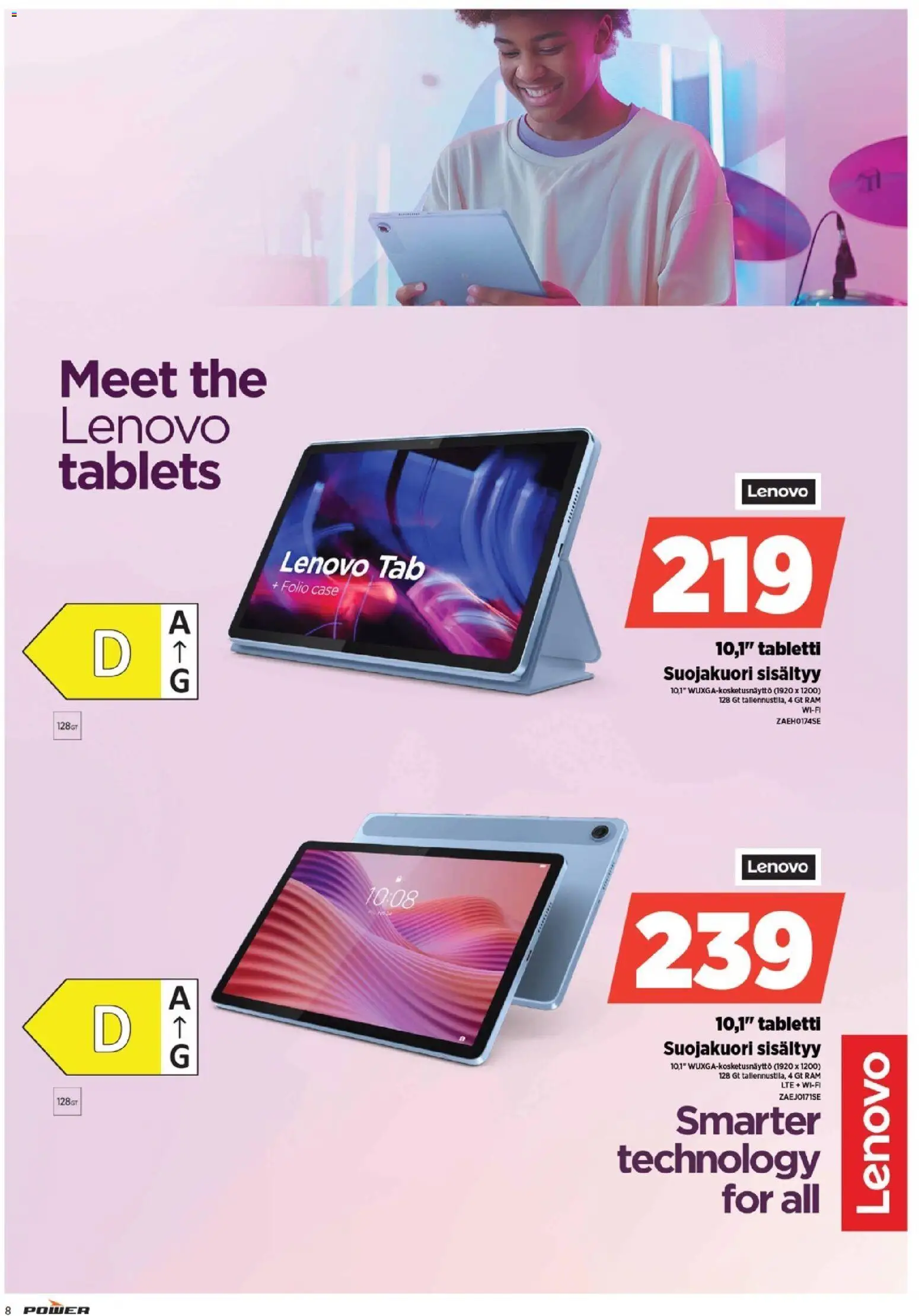 Power tarjoukset – voimassa 24.12.2025 alkaen | Sivu: 8 | Tuotteet: Tabletti