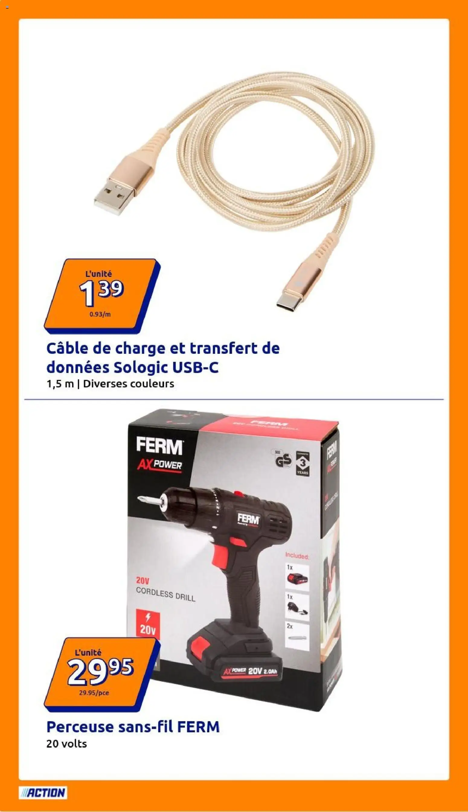 {H1} | Page: 26 | Produits: Perceuse, Câble