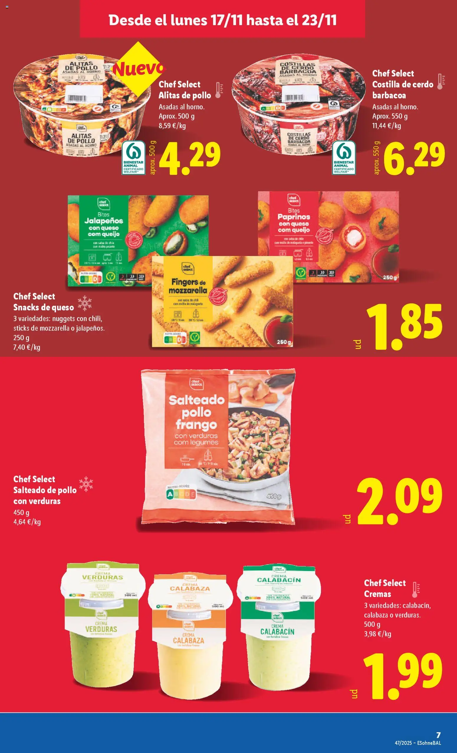 Lidl folleto │ válido desde el 17.11.2025 | Página: 11 | Productos: Πράσινο τσάι, Cerdo, Barbacoa, Nuggets