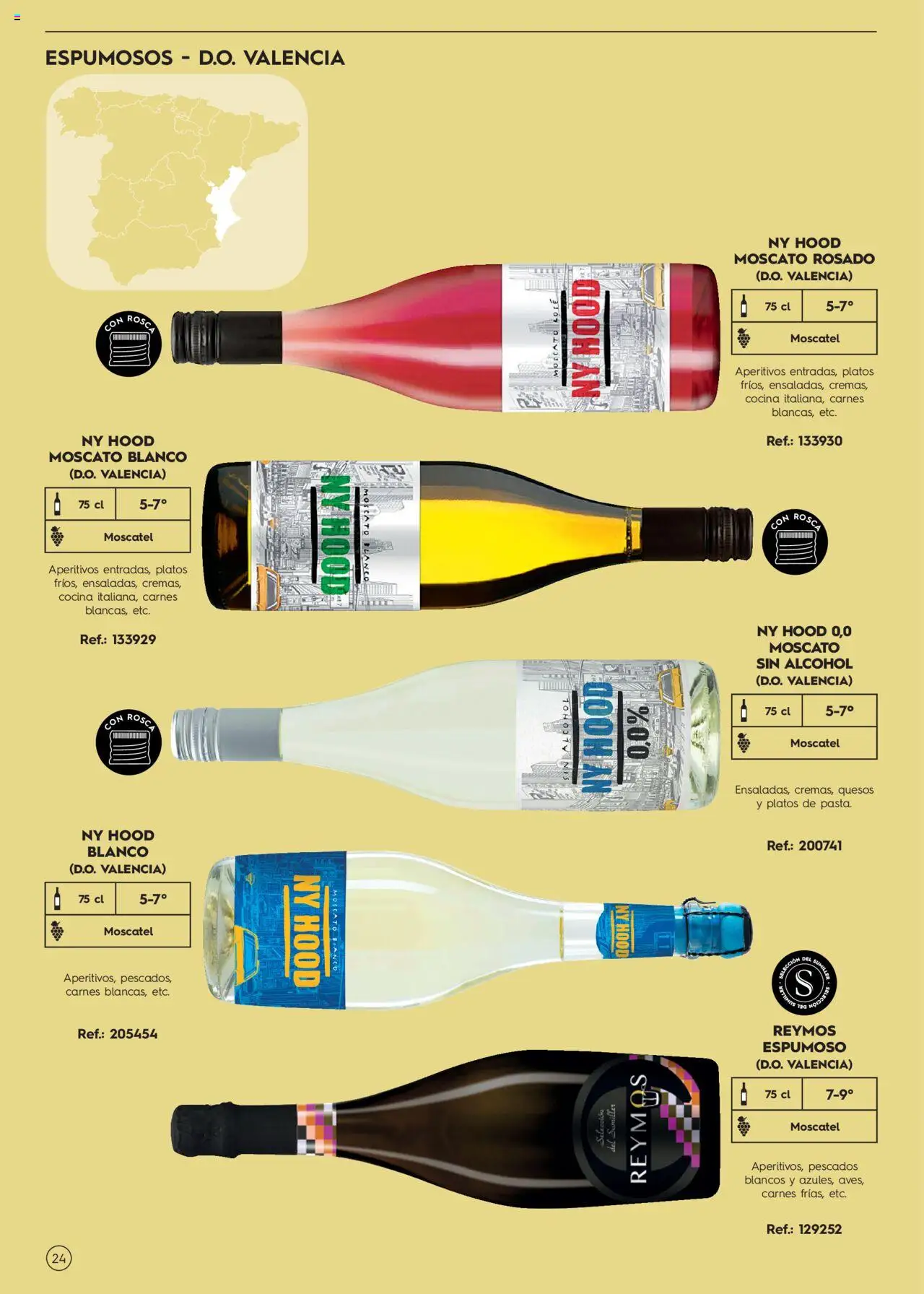 Makro Guia de vinos │ válido desde el 02.01.2025 | Página: 24 | Productos: Cocina