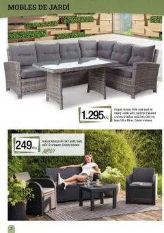 Bonpreu - Catálogo de camping y jardín │ válido desde el 18.03.2025 | Página: 2 | Productos: Sofá