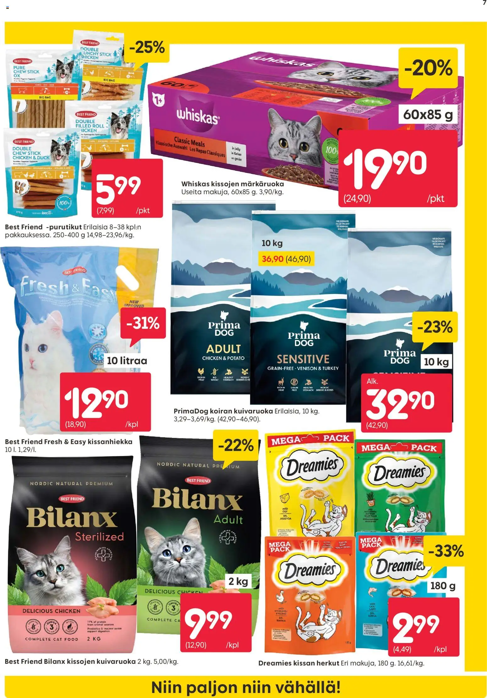 Rusta tarjoukset – voimassa 23.03.2026 alkaen | Sivu: 7 | Tuotteet: Kissanhiekka