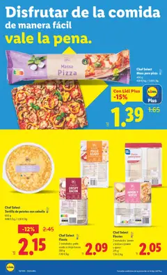 Vista previa Chef Select Tortilla de patatas con cebolla, 600 g válido desde el 20.10.2025 | Página: 14