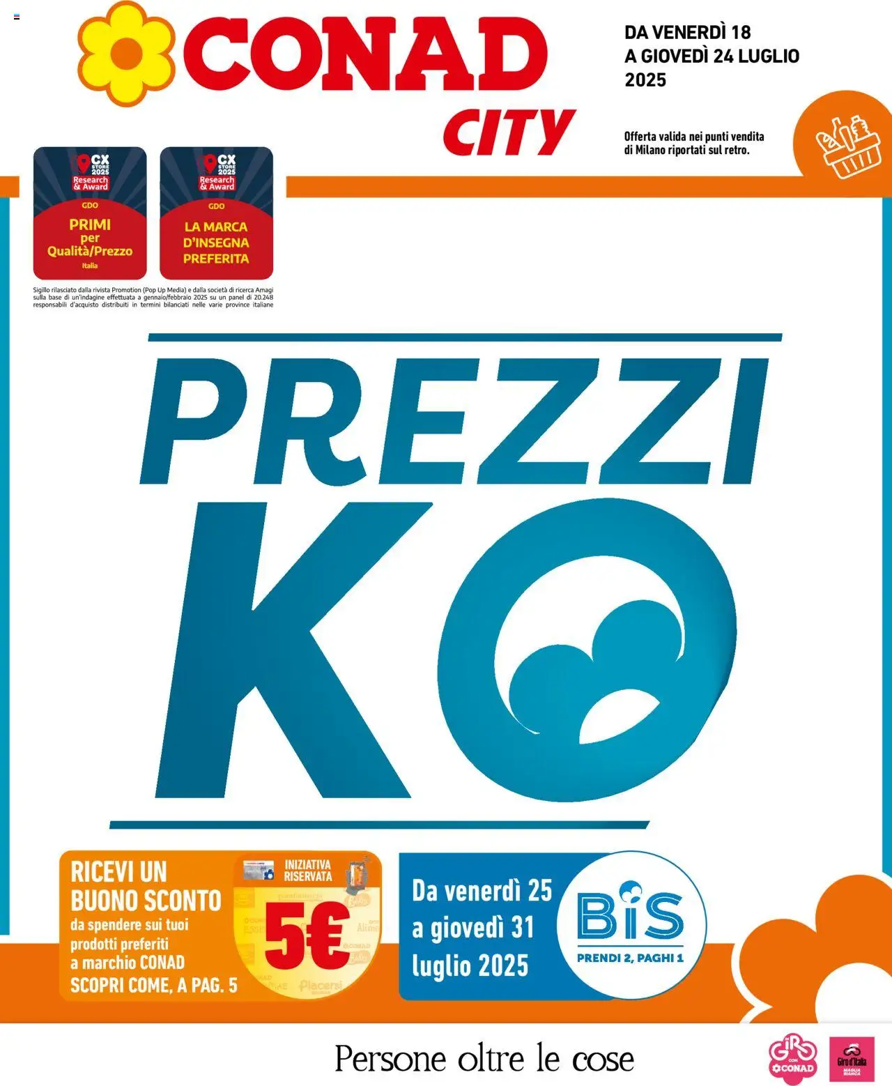 Volantino Conad del 18.07.2025 | Pagina: 1