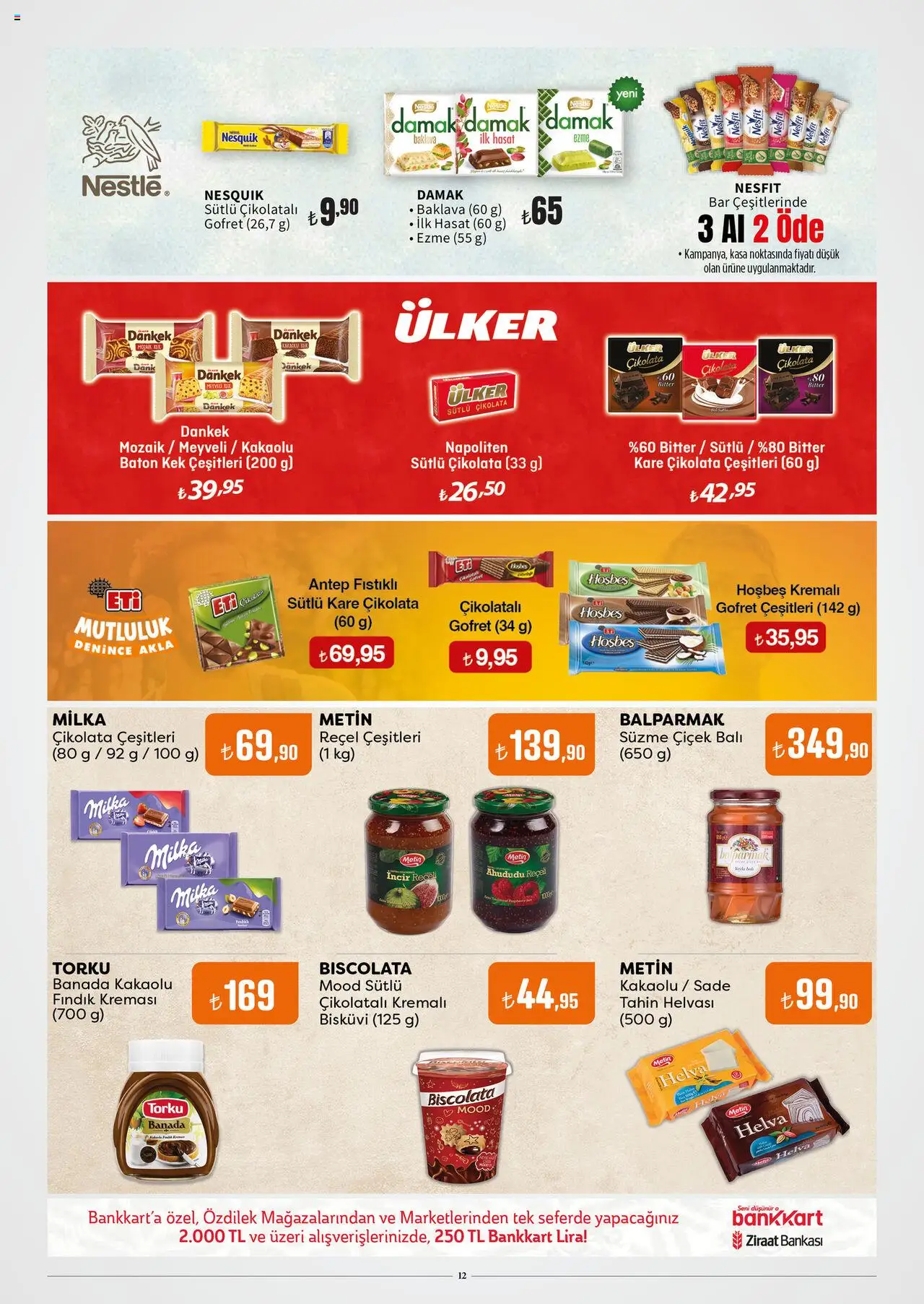 Özdilek Katalog - 08.10.2025 tarihinden itibaren geçerlidir | Sayfa: 12 | Ürünler: Gofret, Çikolata, Ahududu, Bisküvi