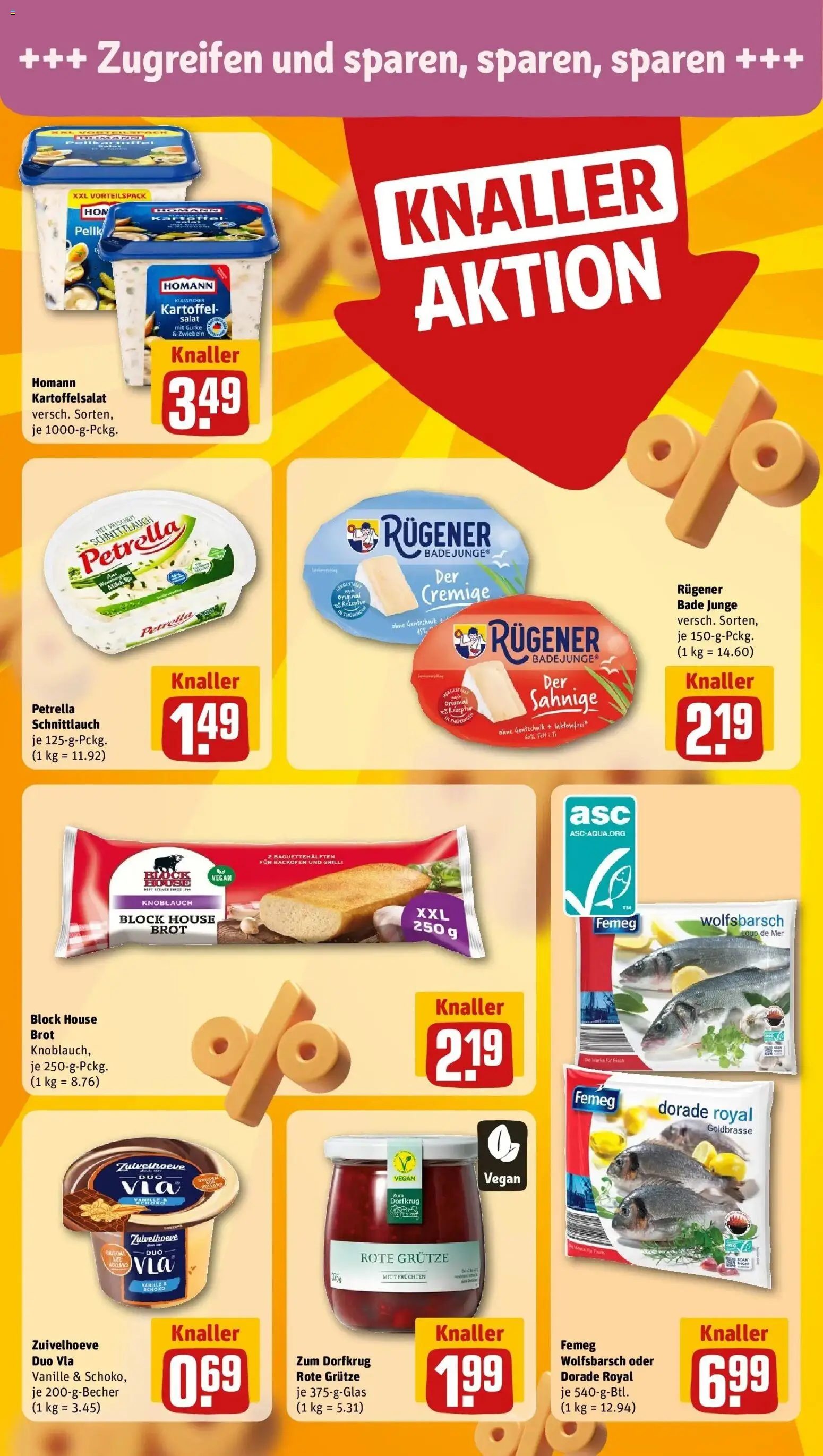 Rewe prospekt Trebbin	 – gültig ab 22.02.2026 | Seite: 18 | Produkte: Zwiebeln, Backofen, Brot, Salat