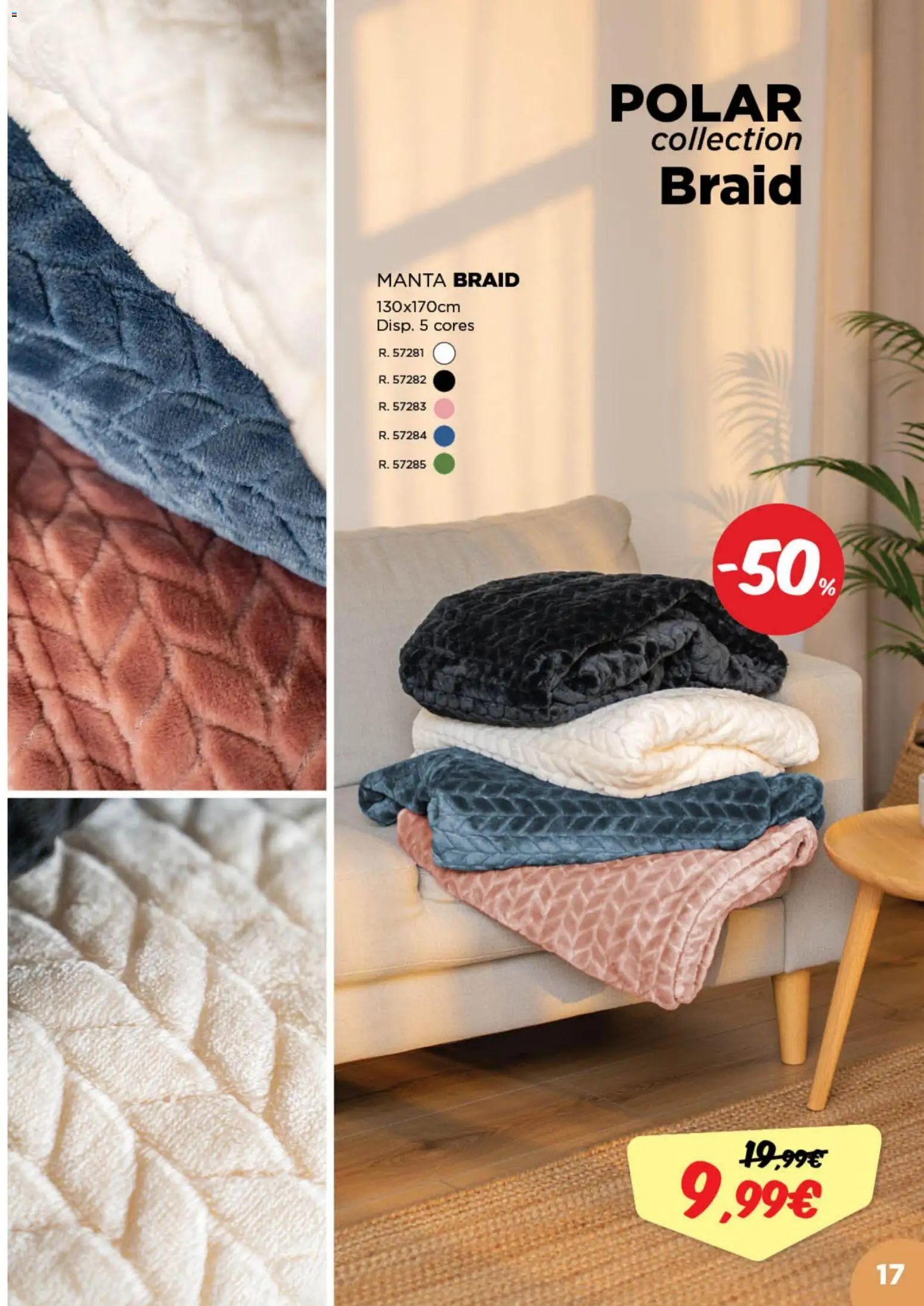 Espaço Casa - Catálogo de Mantas 2025 │ válido de 11.11.2025 | Página: 17