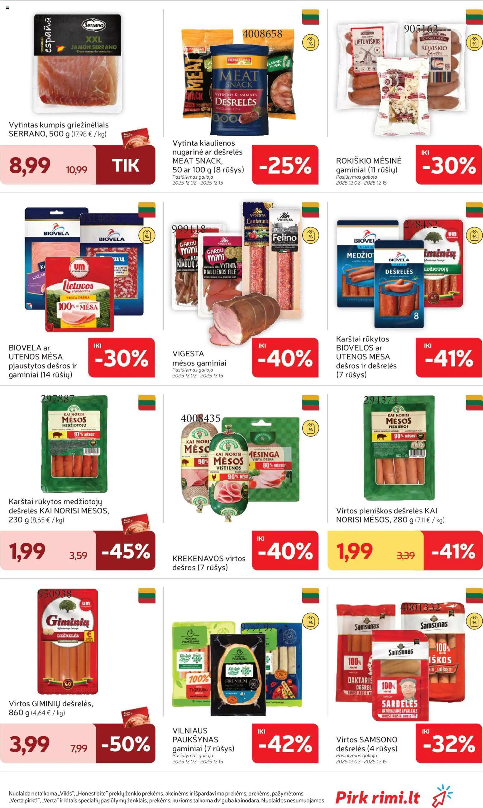 Rimi akcijos nuo 09.12.2025 | Puslapis: 27