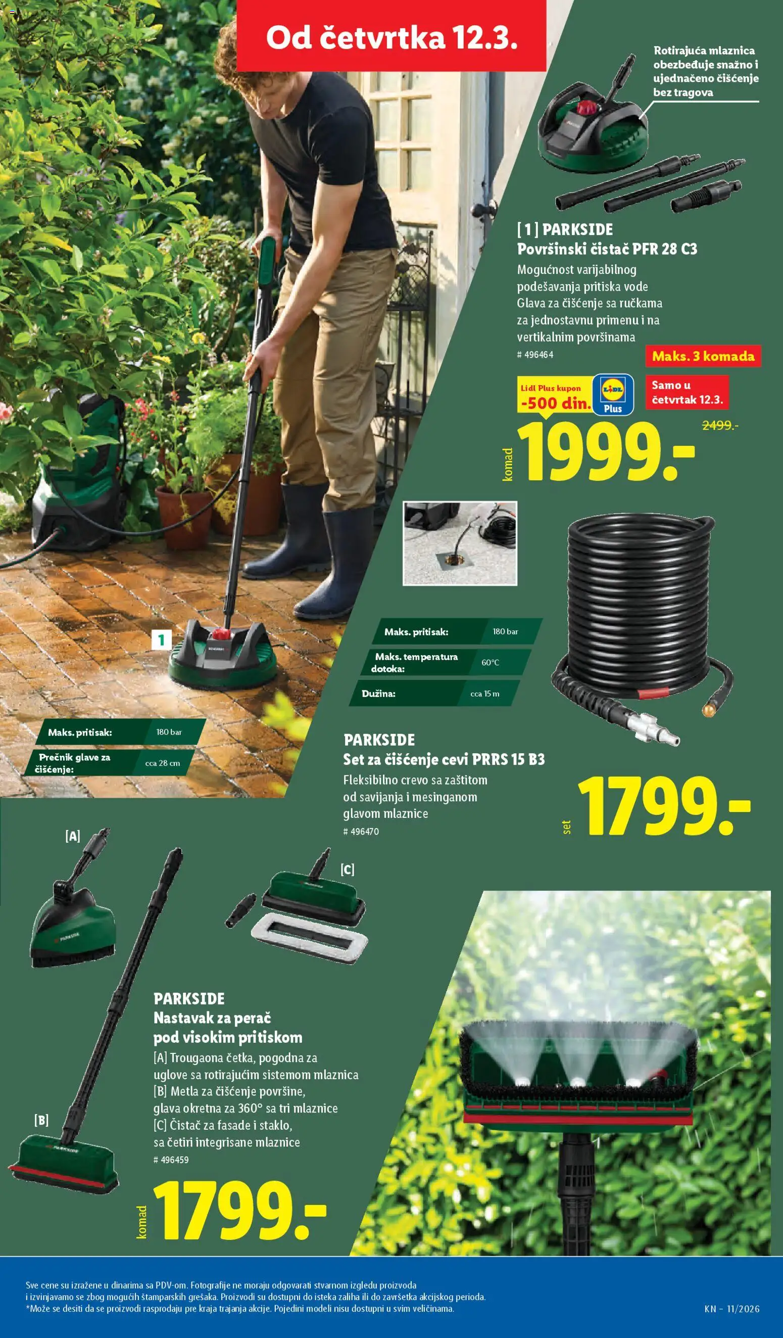 Lidl katalog - važi od 12.03.2026 | Strana: 63 | Proizvode: Parkside