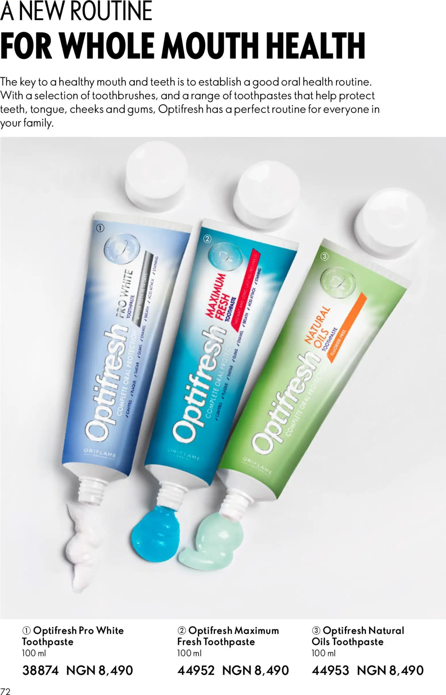 Oriflame - Catalogue 01/2026 valid from 01.01.2026 | Page: 72