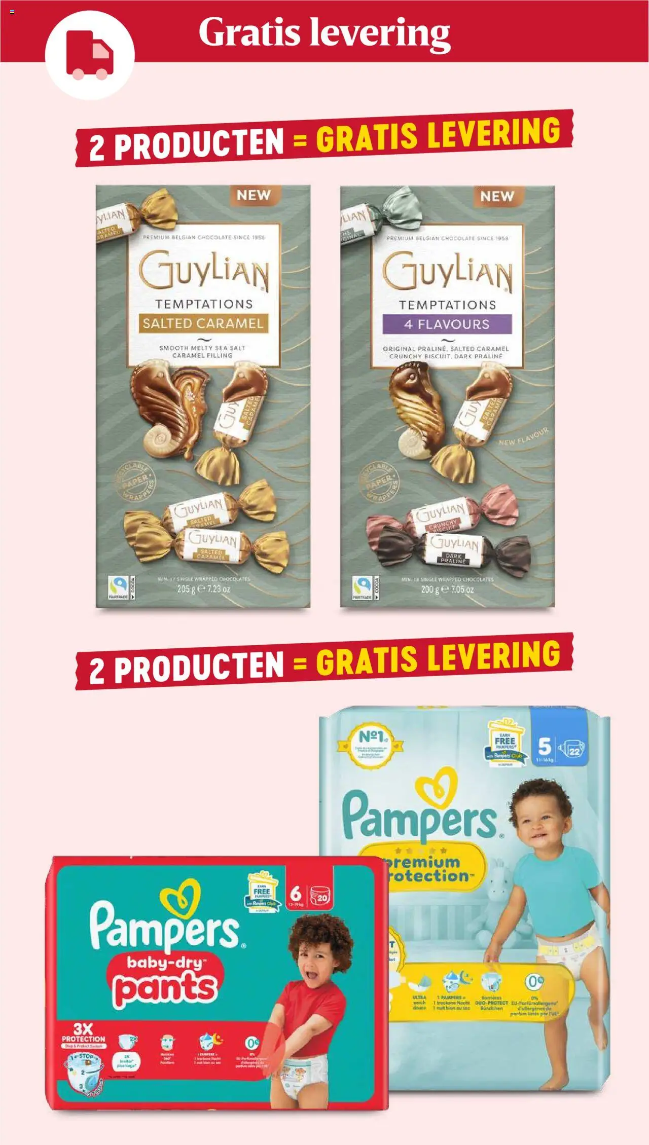 {H1} | Pagina: 4 | Producten: Pampers, La