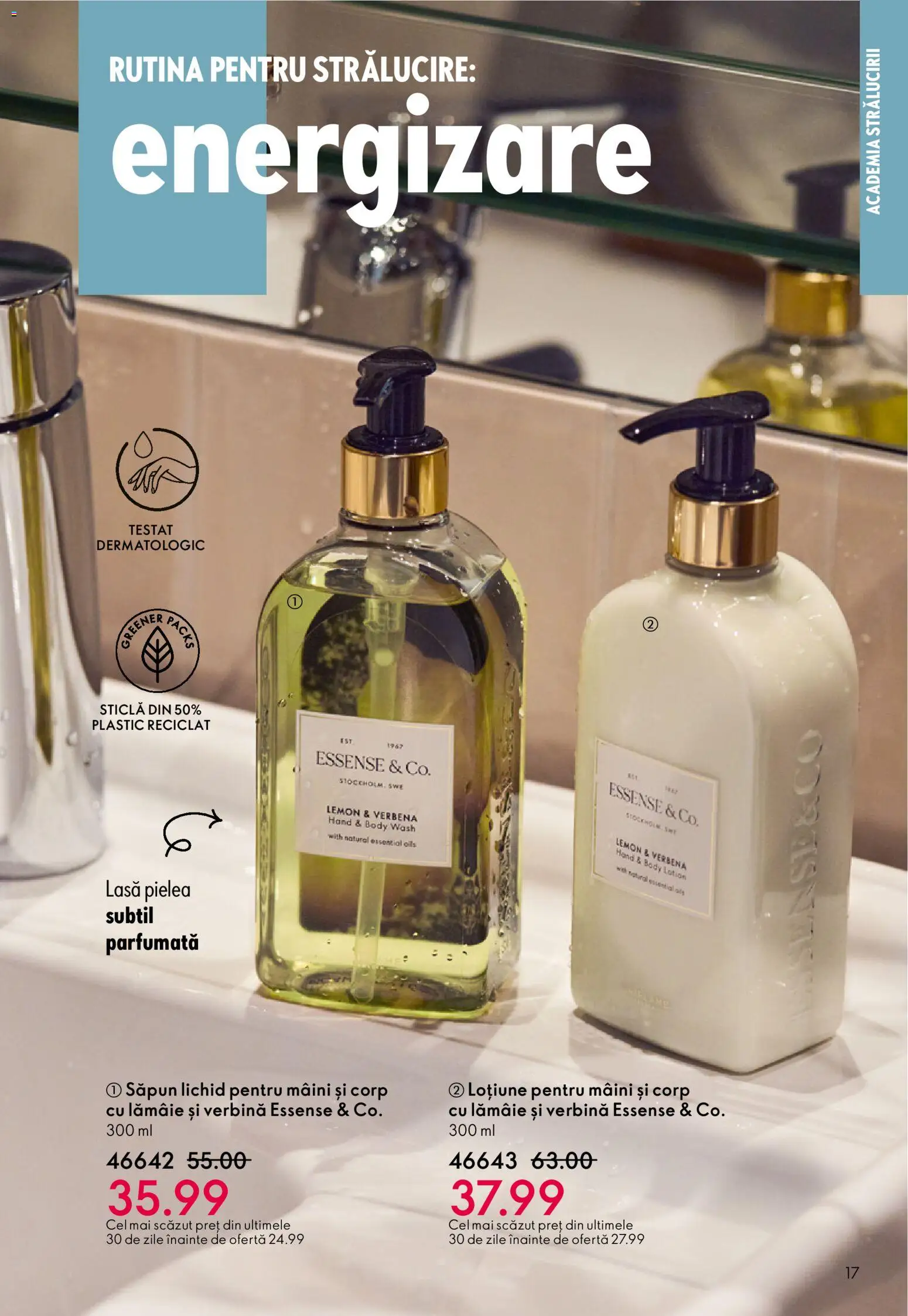 Noul catalog Oriflame – valabil de la 23.12.2025 | Pagină: 17 | Produse: Body, Săpun, Săpun lichid, Lămâie