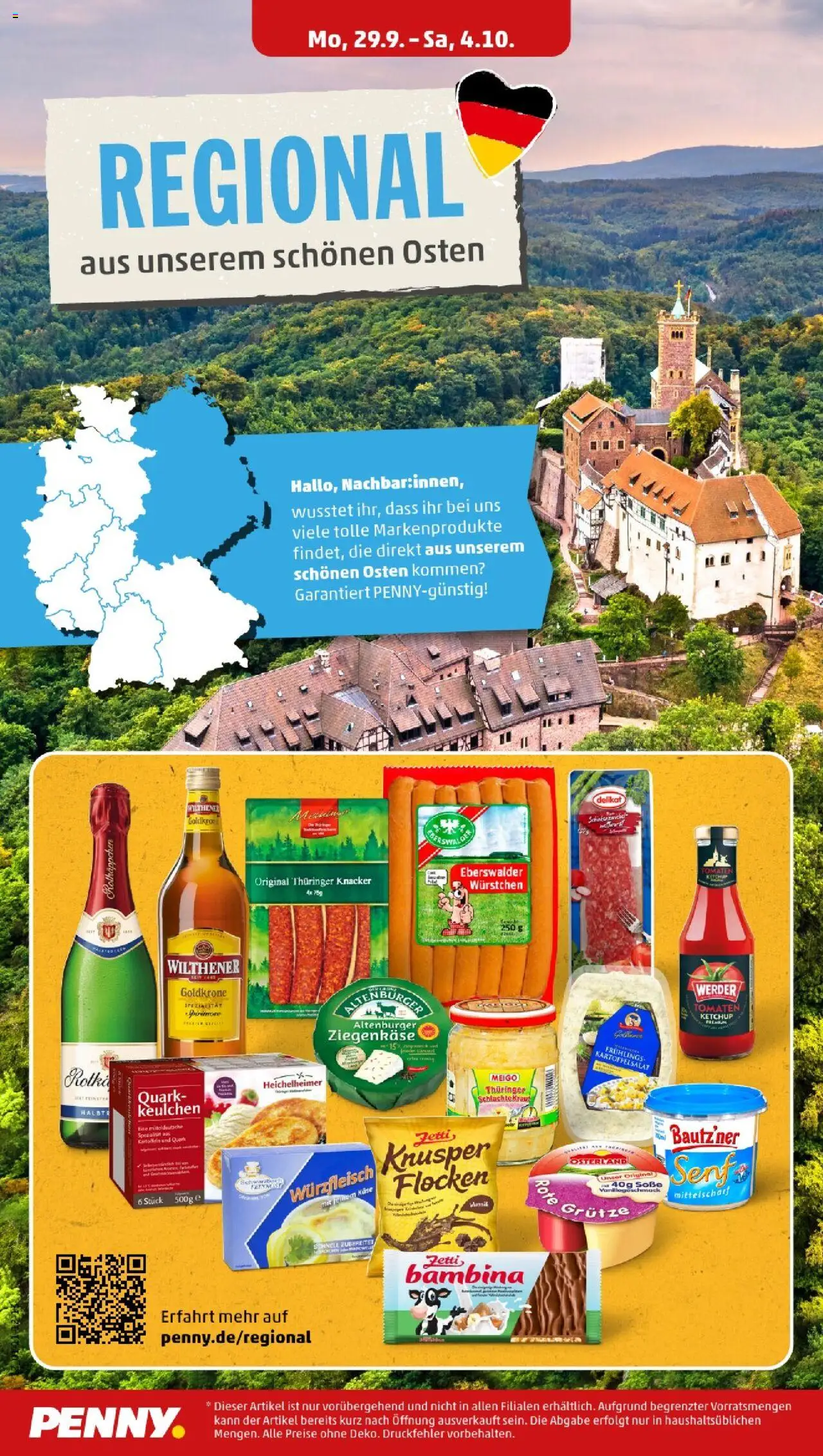 Penny - Berlin – gültig ab 29.09.2025 | Seite: 14 | Produkte: Quark, Ziegenkäse, Tomaten, Kartoffeln