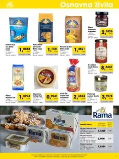 Tuš katalog akcije – veljaven od 01.12.2025 | Stran: 11 | Izdelki: Rezanci, Džem, Tortilje, Kruh