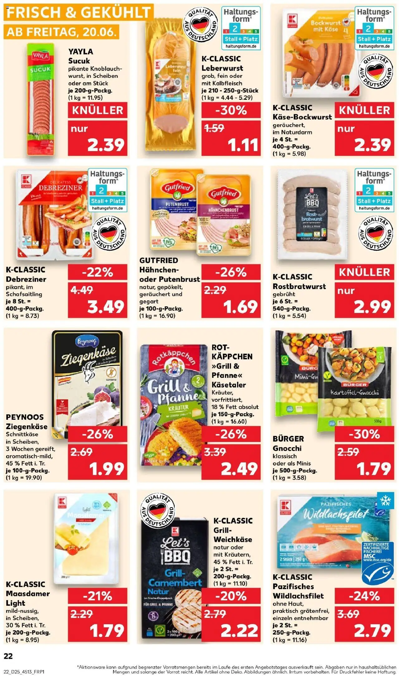 Kaufland prospekt Kaufbeuren	 - gültig ab dem 22.06.2025 | Seite: 35 | Produkte: Grill, Hahnchen, Ziegenkäse, Knoblauch