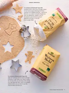 Alnatura Prospekt ab 01.11.2025 gültig | Seite: 9 | Produkte: Mehl, Weizenmehl, Waffeln